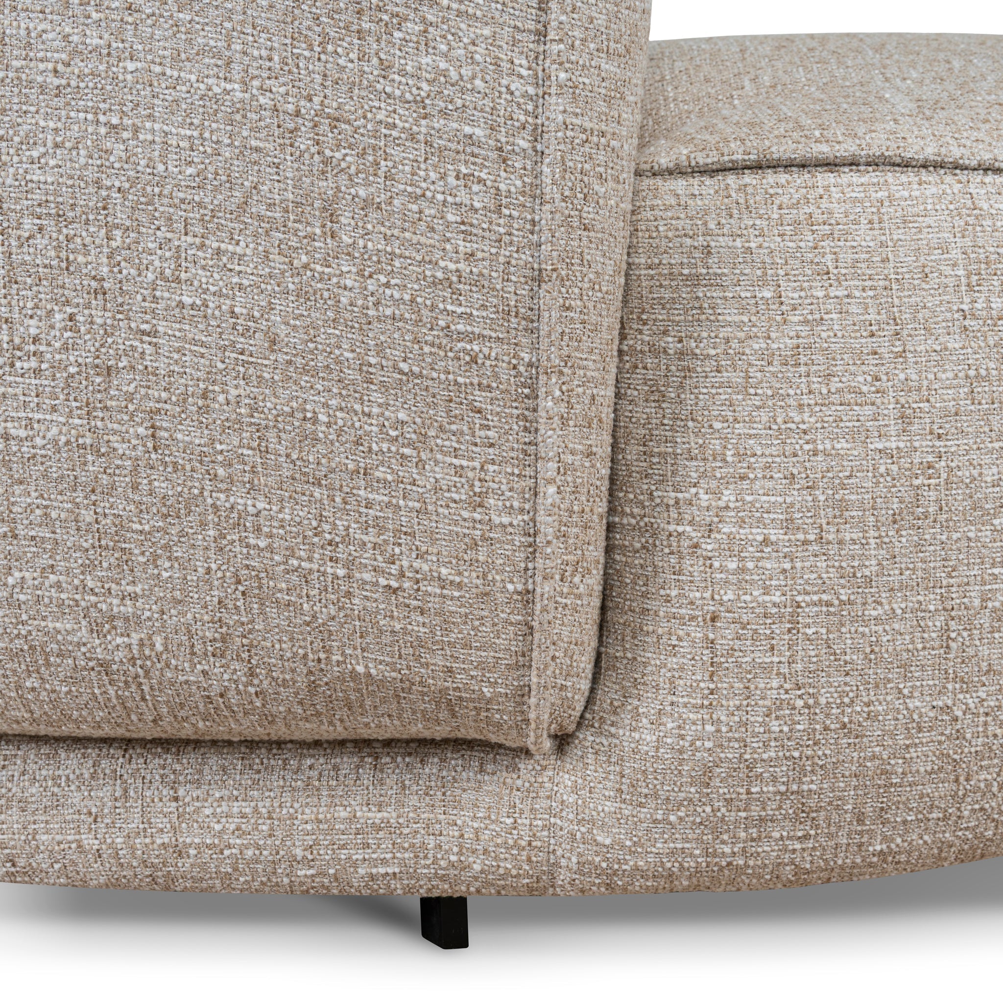 Left Chaise Sofa - Pale Beige