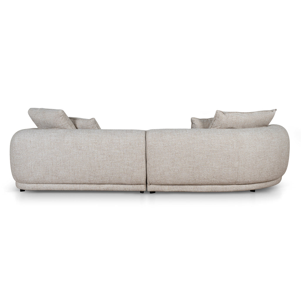 Left Chaise Sofa - Pale Beige