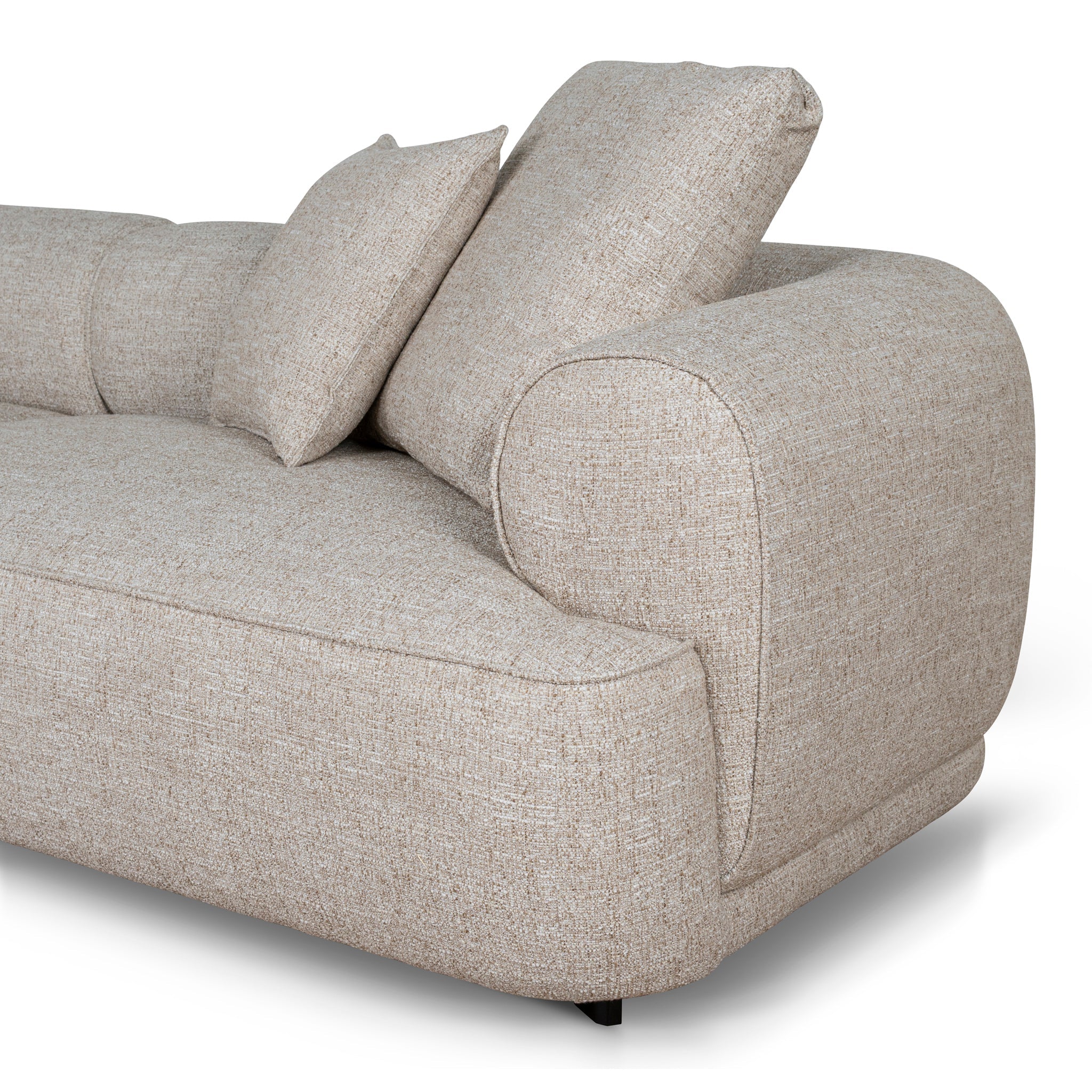 Left Chaise Sofa - Pale Beige