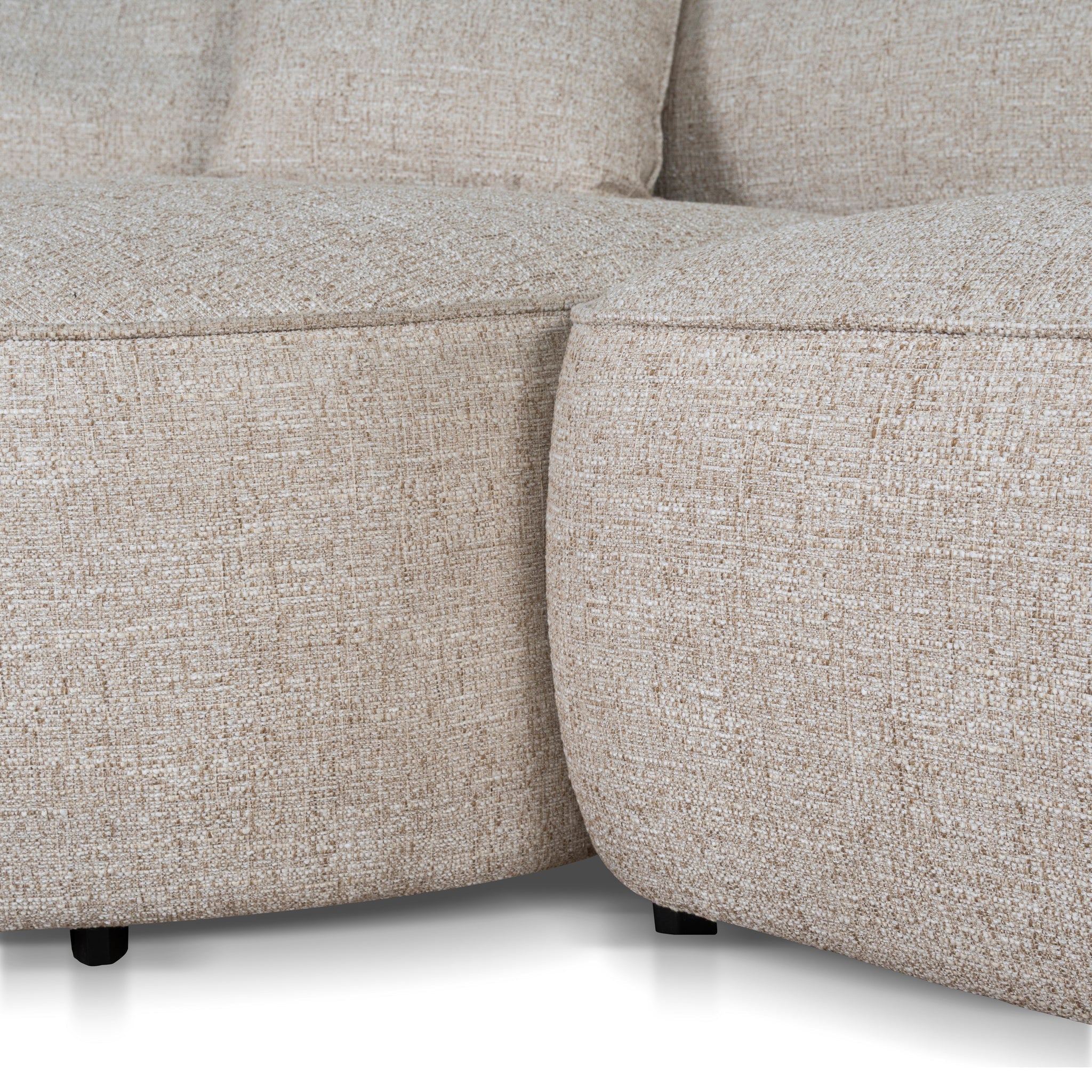 Left Chaise Sofa - Pale Beige