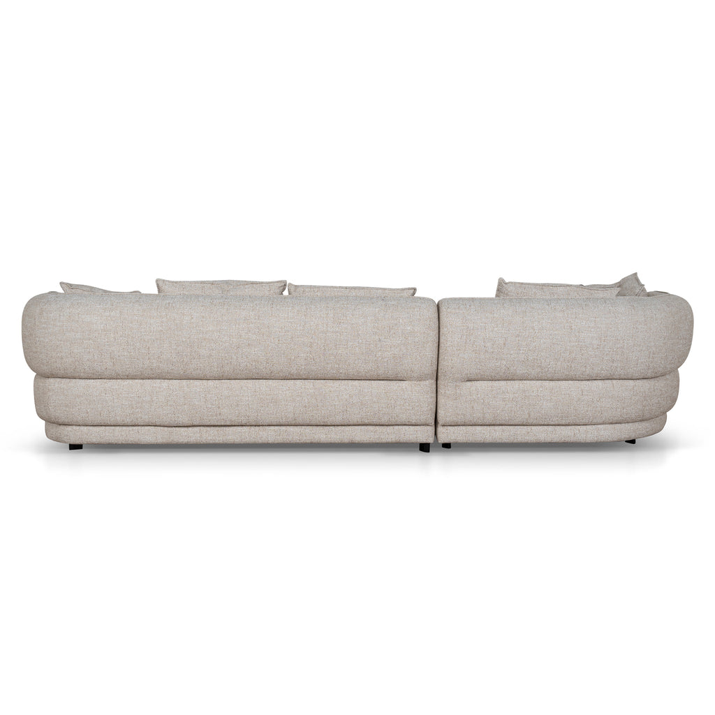 Left Chaise Sofa - Pale Beige