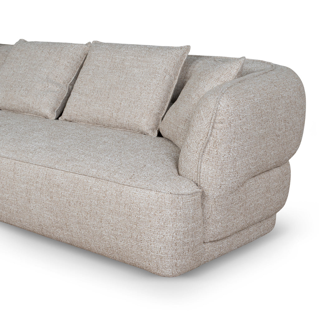 Left Chaise Sofa - Pale Beige