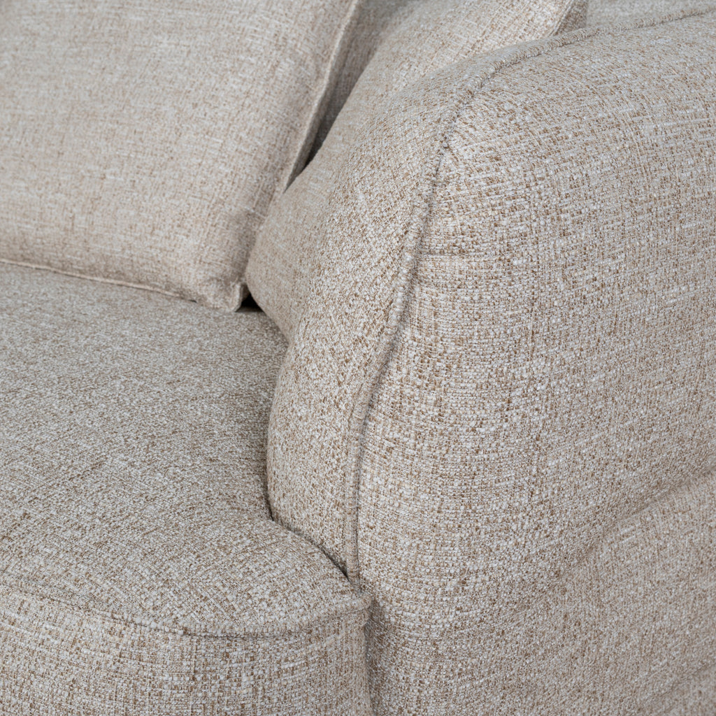 Left Chaise Sofa - Pale Beige