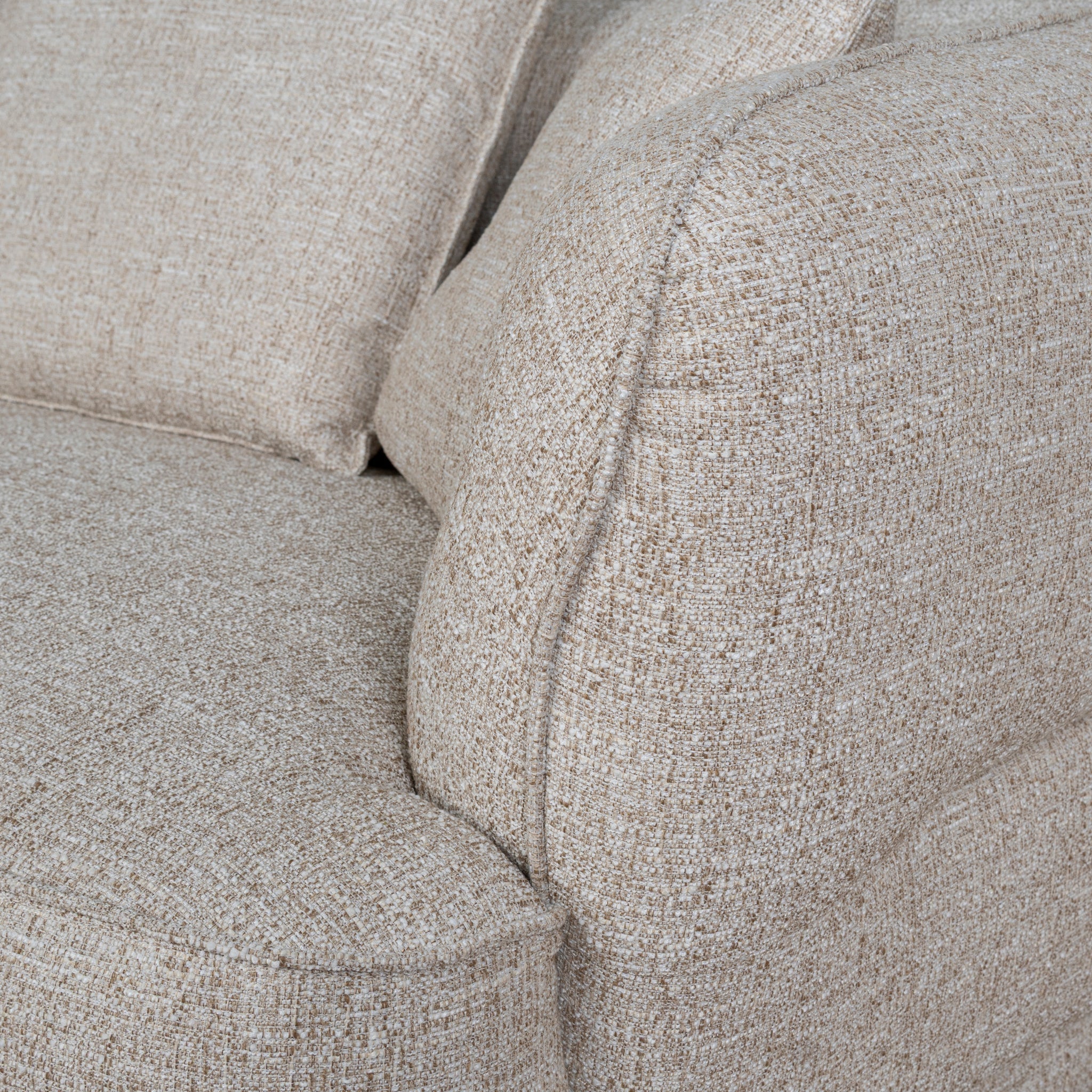 Left Chaise Sofa - Pale Beige
