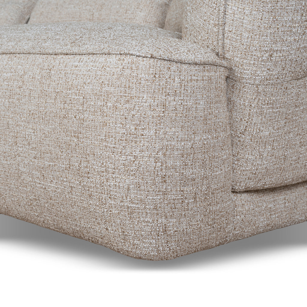 Left Chaise Sofa - Pale Beige