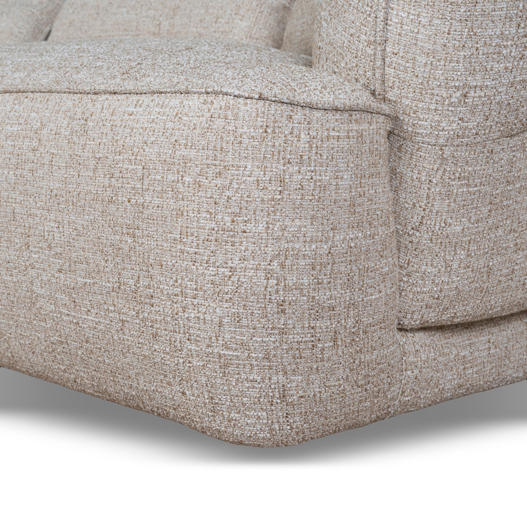Left Chaise Sofa - Pale Beige