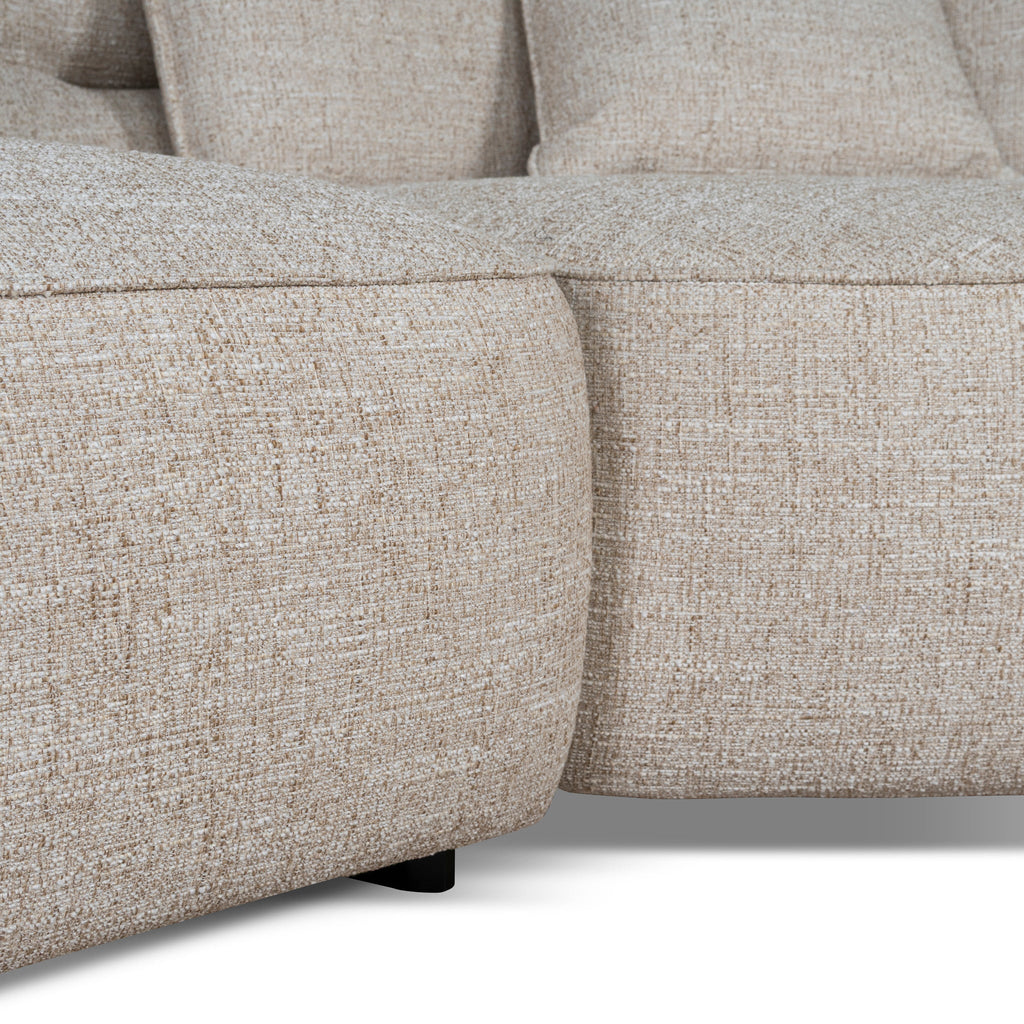 Right Chaise Sofa - Pale Beige