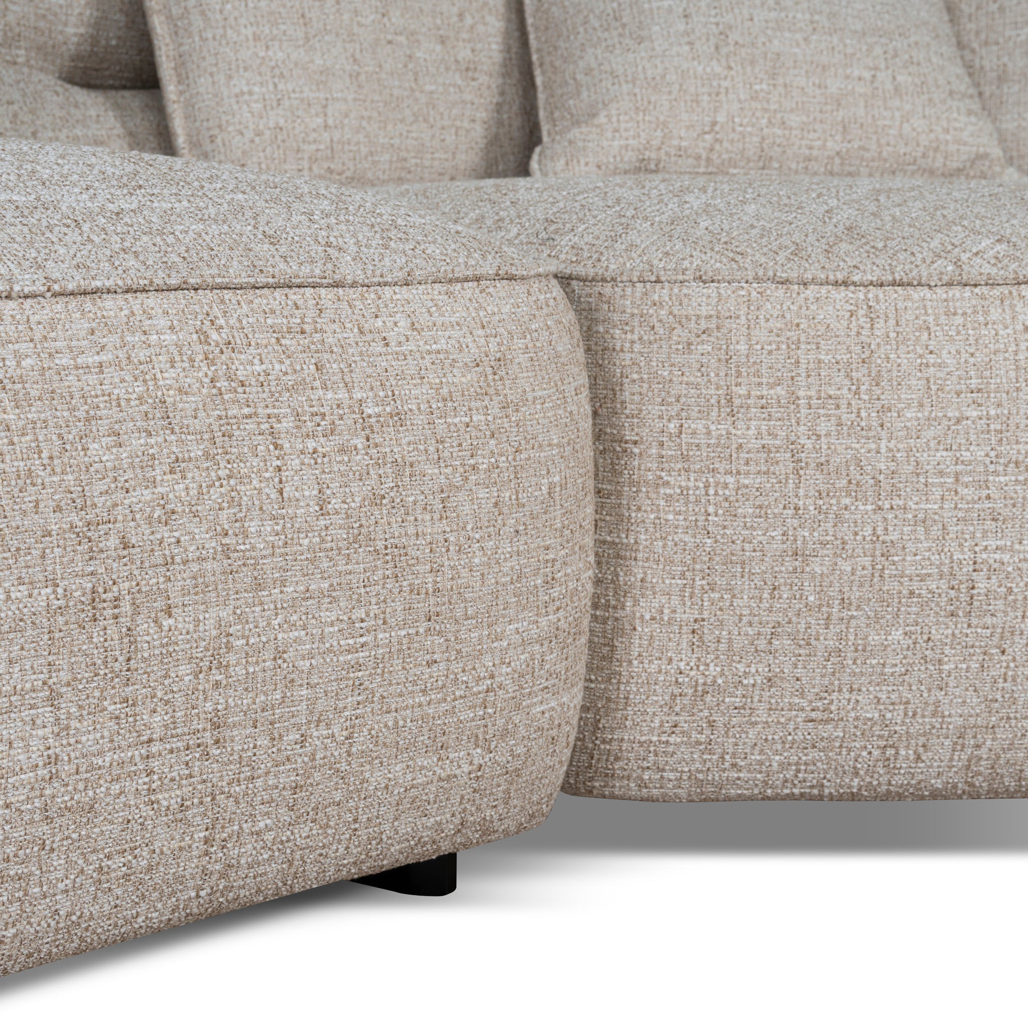 Right Chaise Sofa - Pale Beige