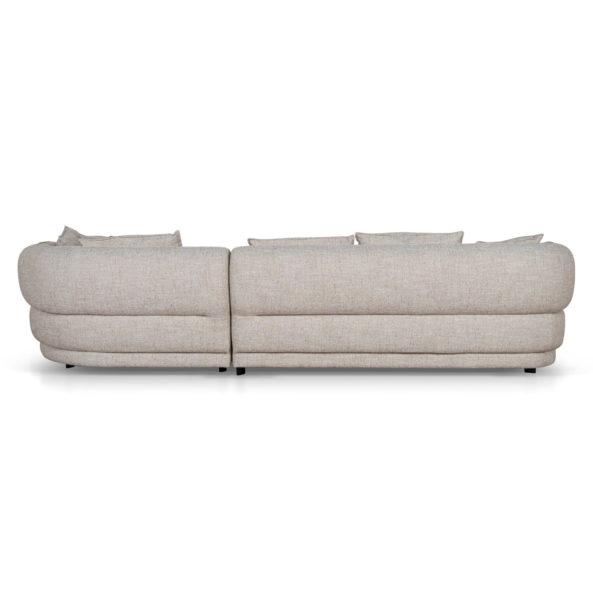 Right Chaise Sofa - Pale Beige