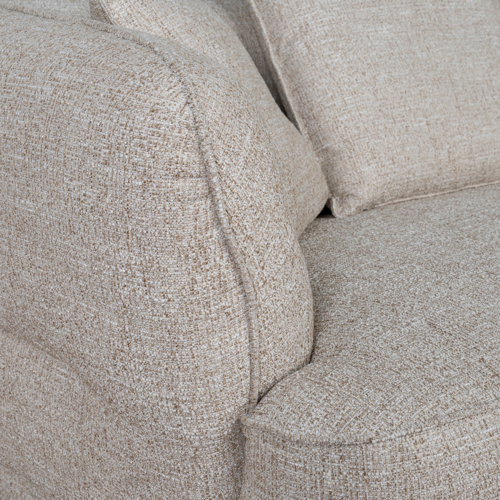 Right Chaise Sofa - Pale Beige
