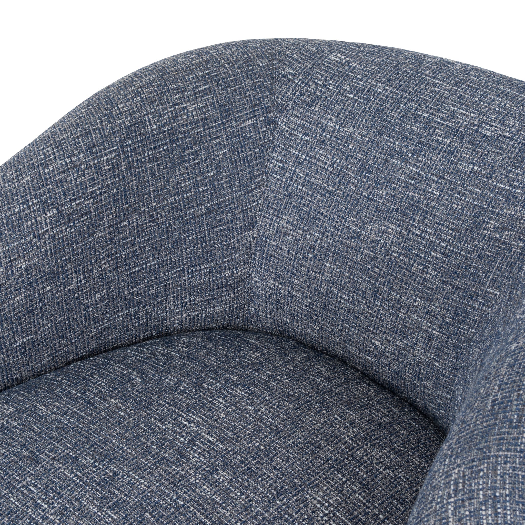 Swivel Armchair - Prussian Blue
