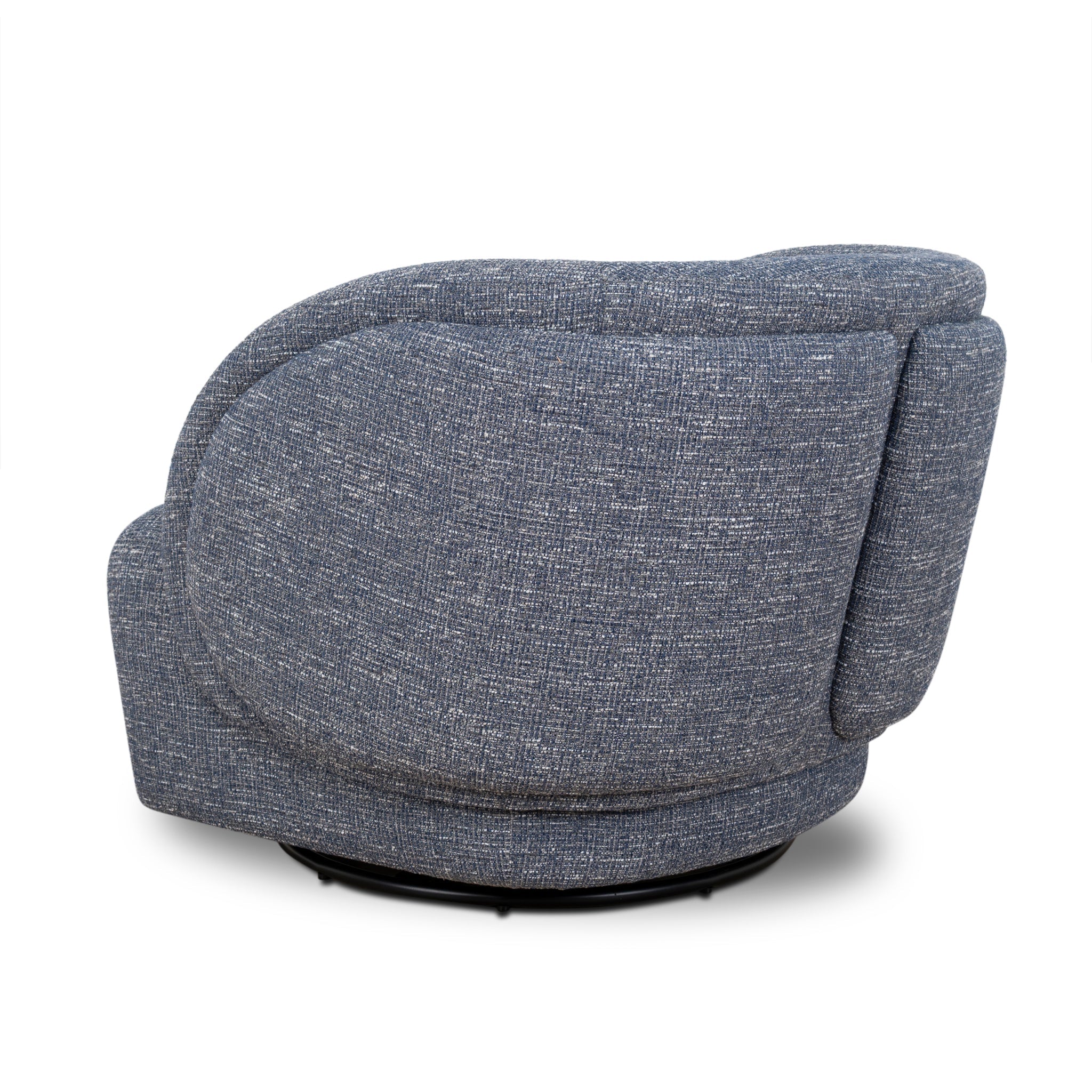 Swivel Armchair - Prussian Blue