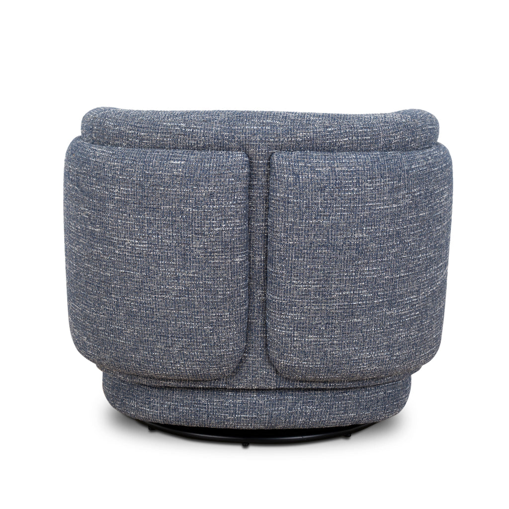 Swivel Armchair - Prussian Blue