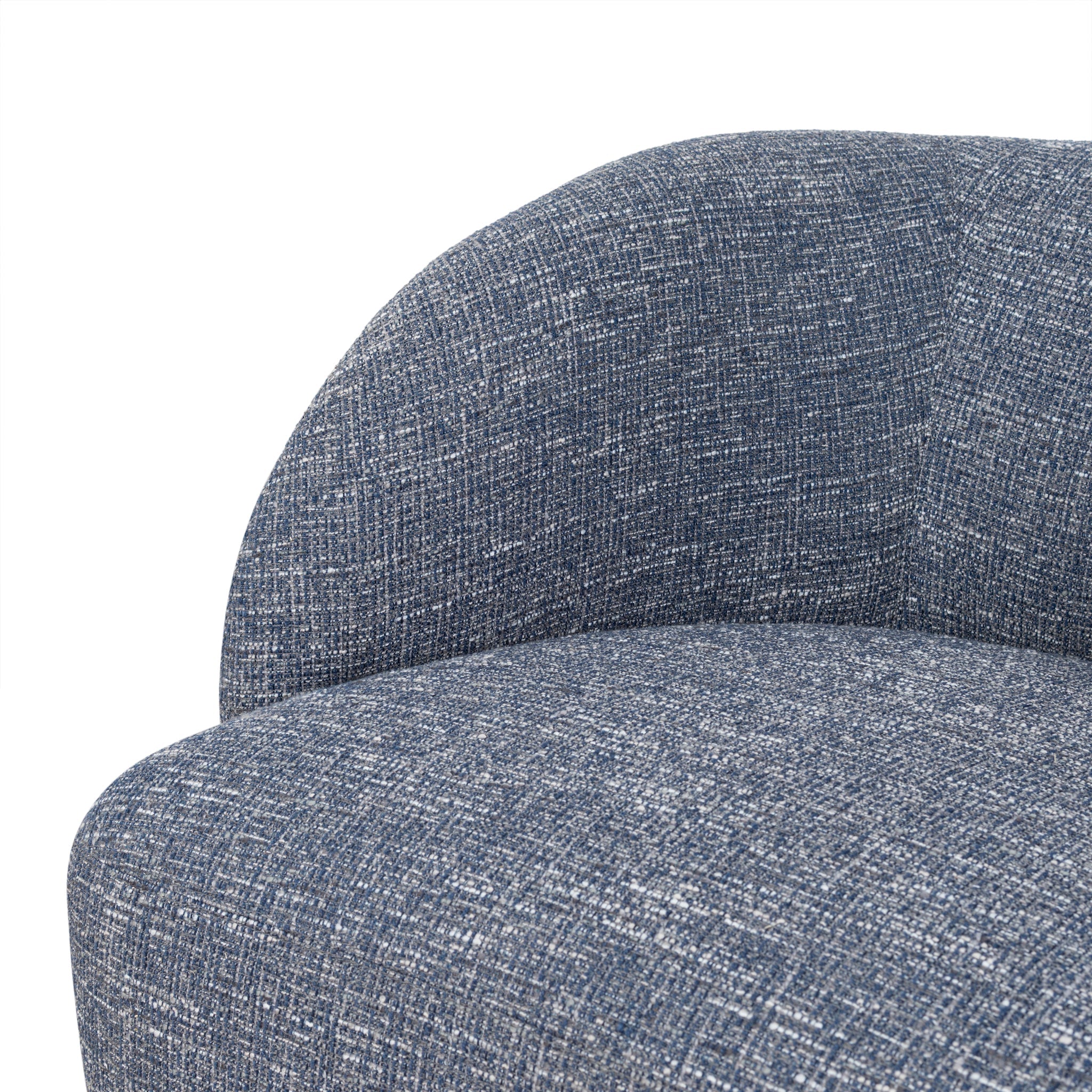 Swivel Armchair - Prussian Blue