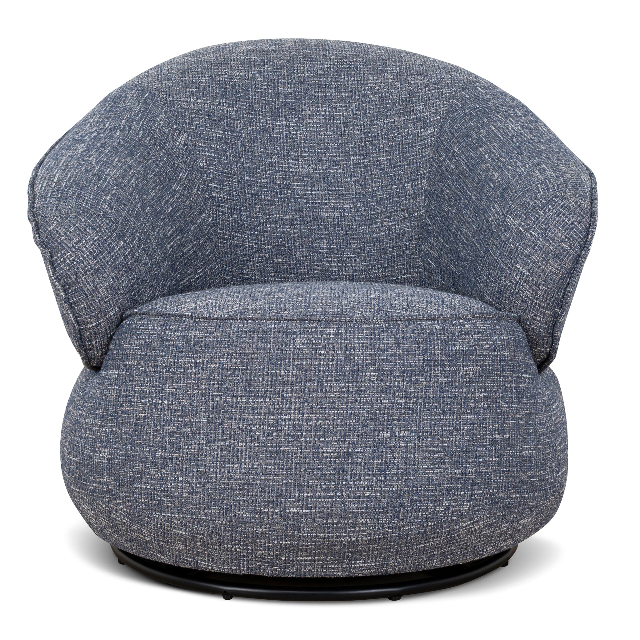 Swivel Armchair - Prussian Blue