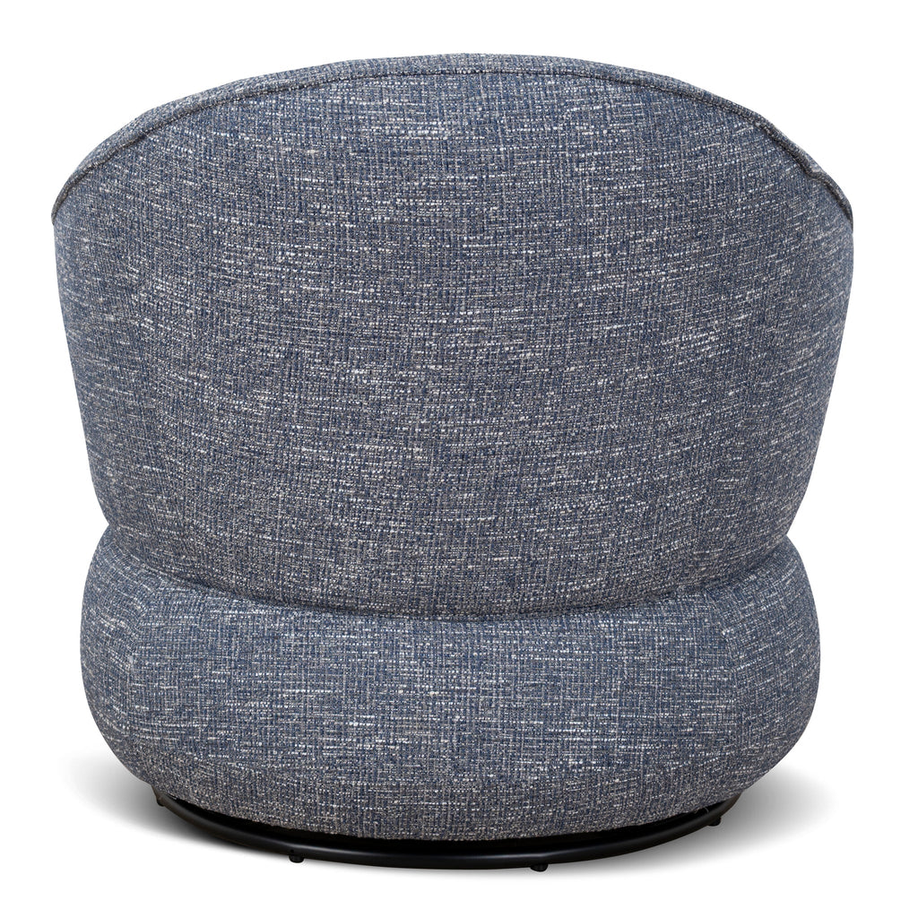 Swivel Armchair - Prussian Blue