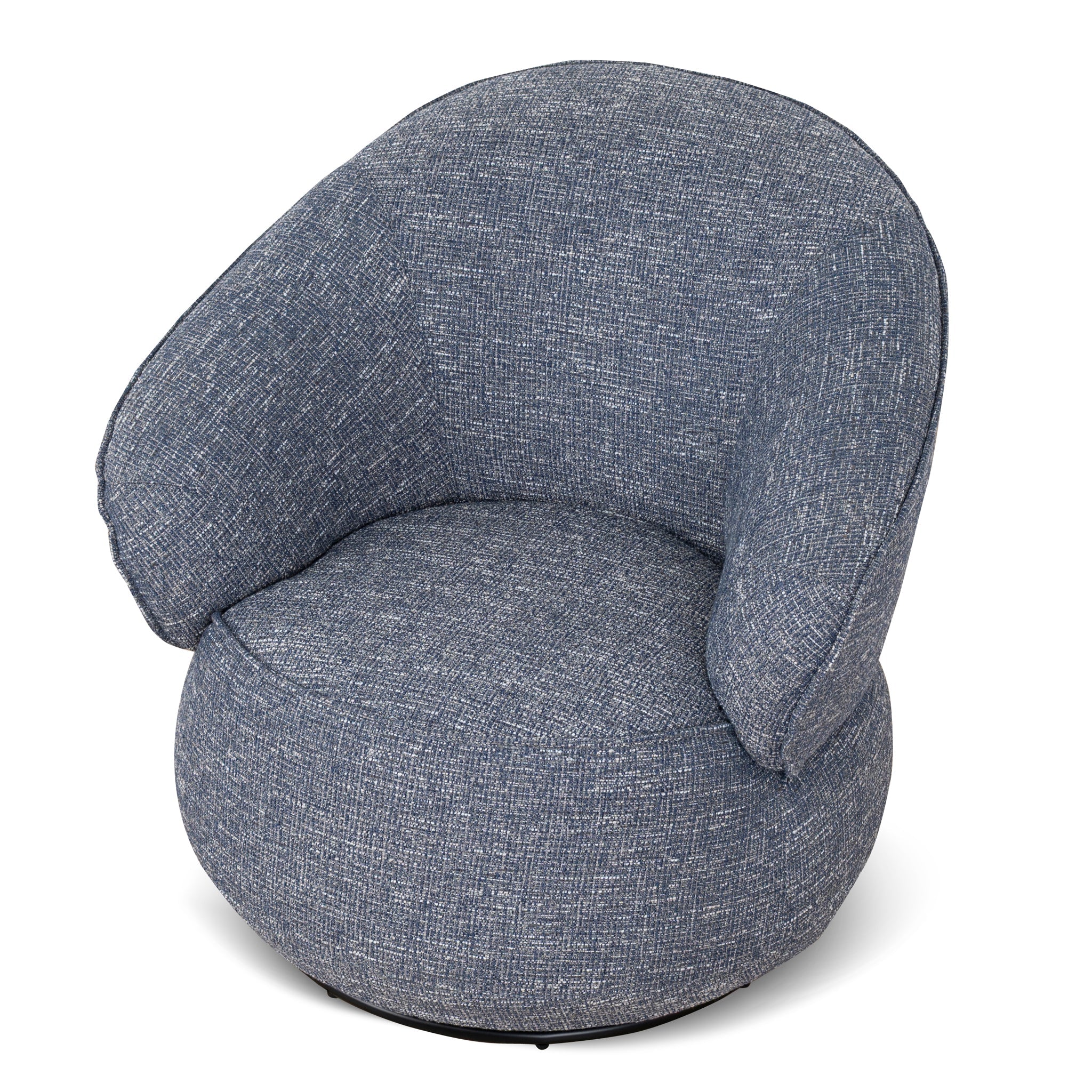 Swivel Armchair - Prussian Blue