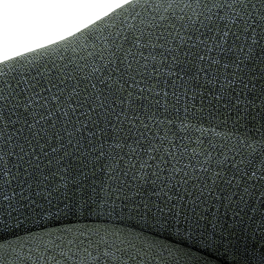 Swivel Armchair - Moss Green
