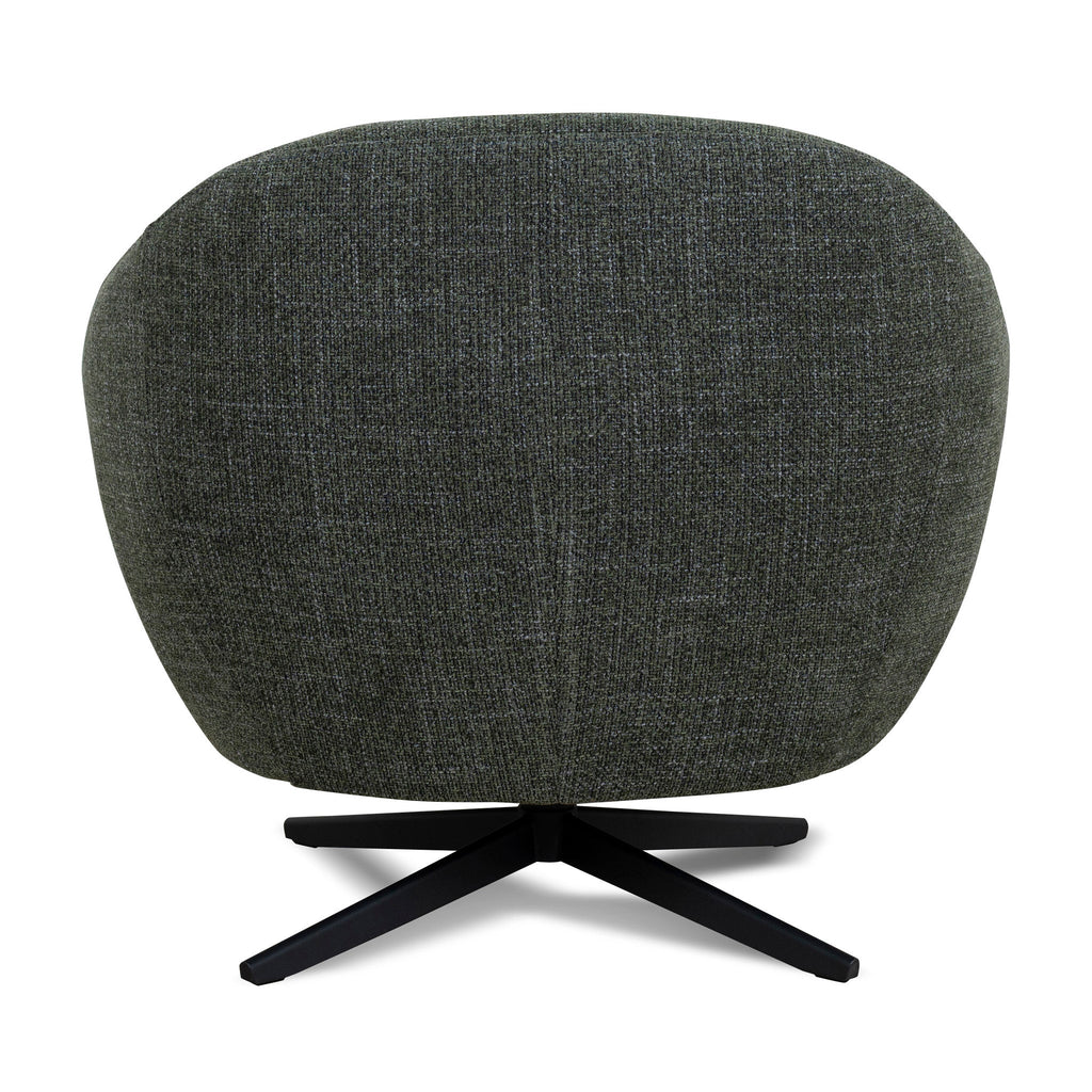 Swivel Armchair - Moss Green