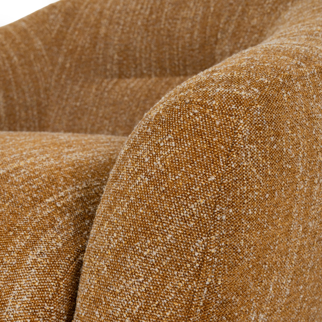 Swivel Armchair - Ginger Brown