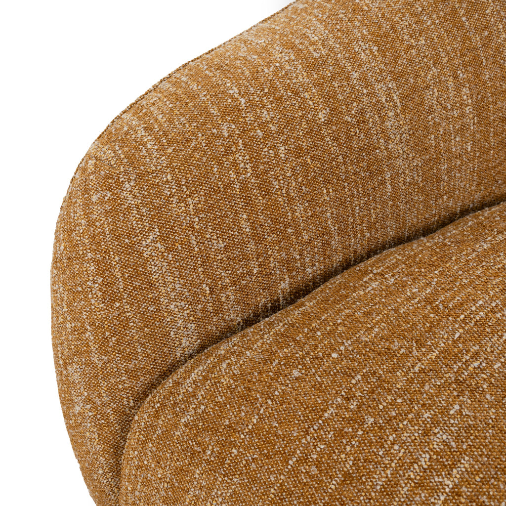 Swivel Armchair - Ginger Brown