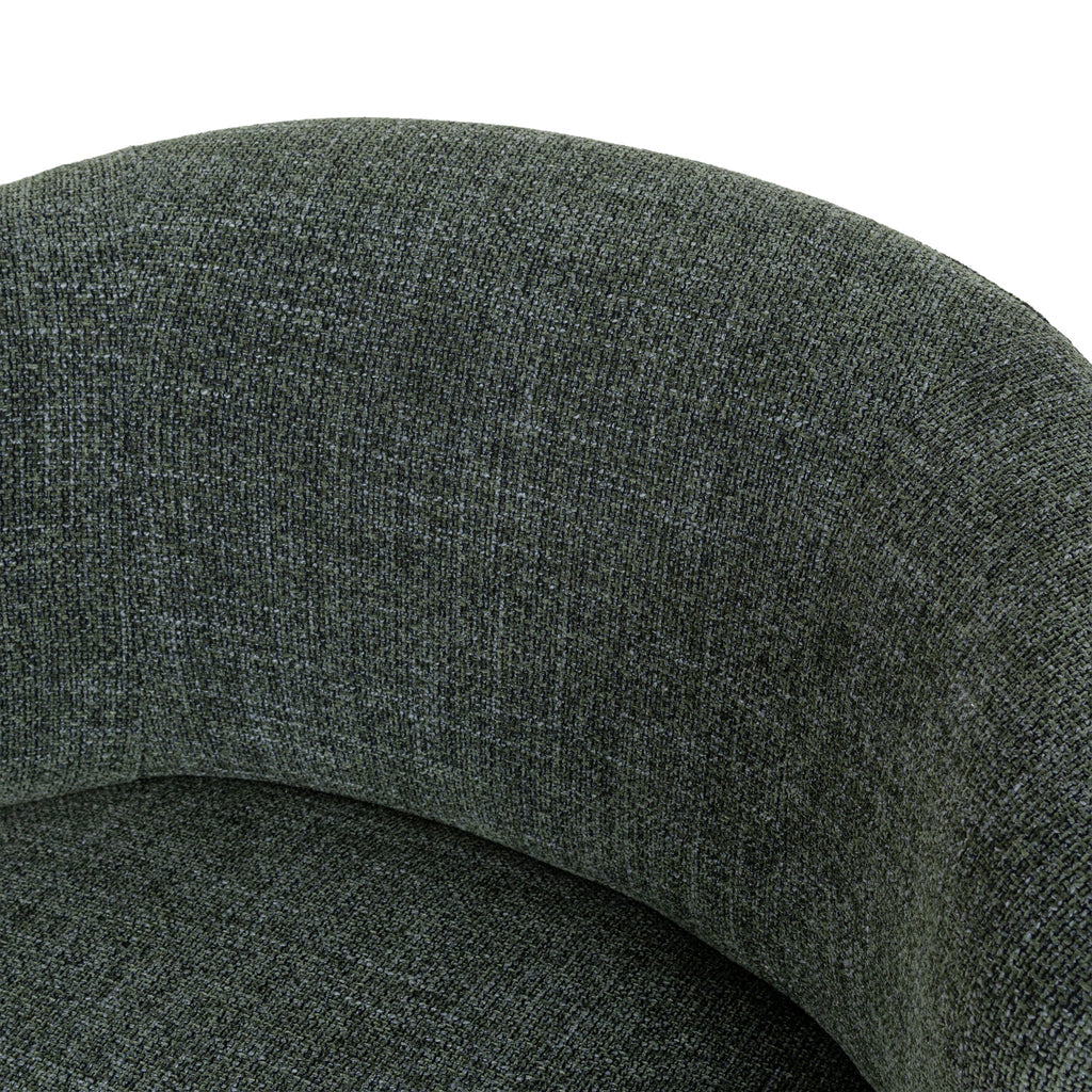 Swivel Armchair - Moss Green