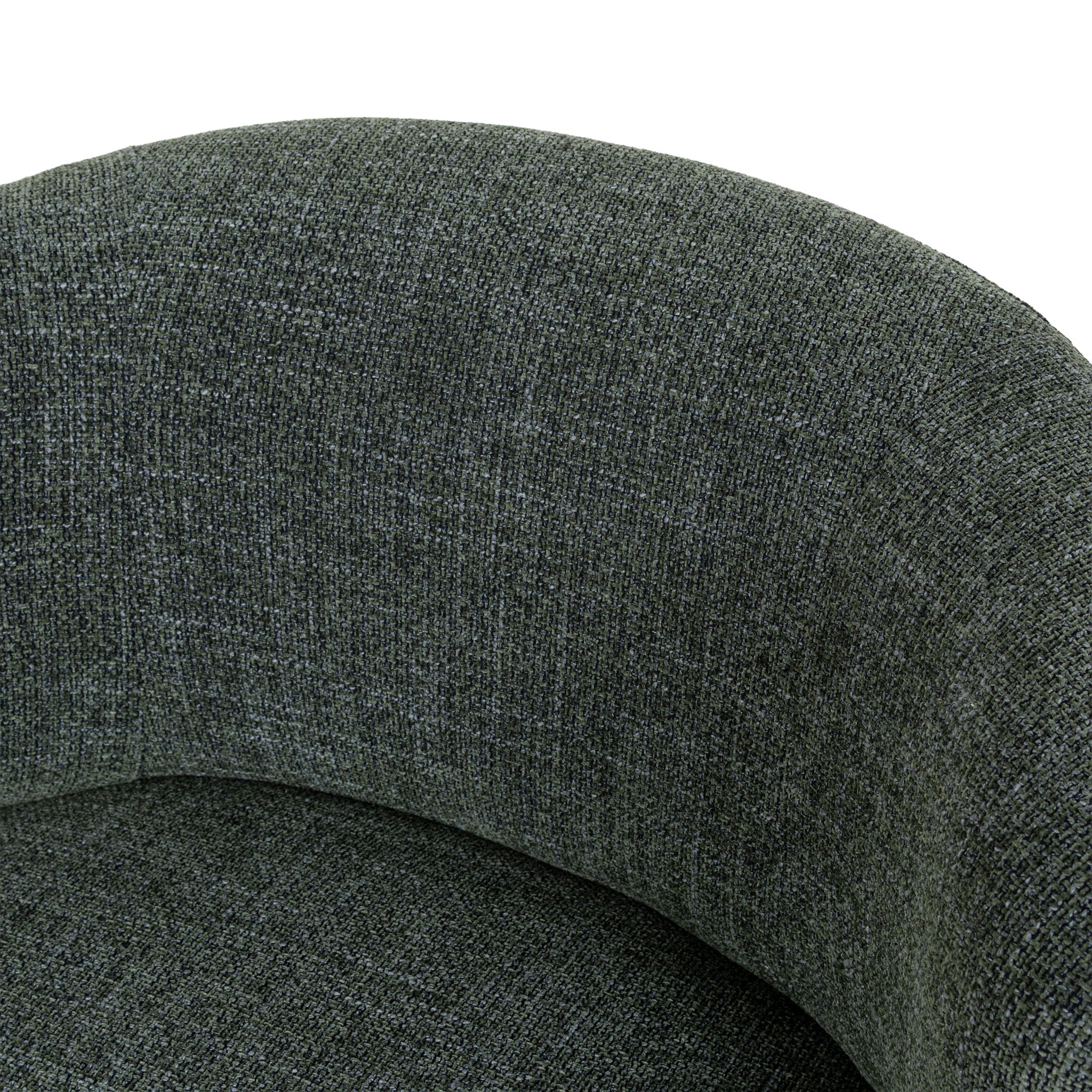 Swivel Armchair - Moss Green