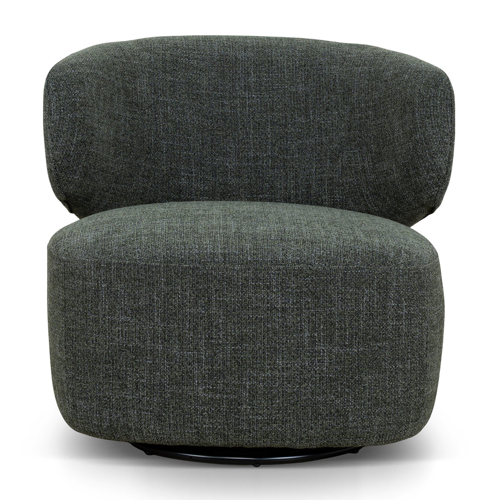 Swivel Armchair - Moss Green