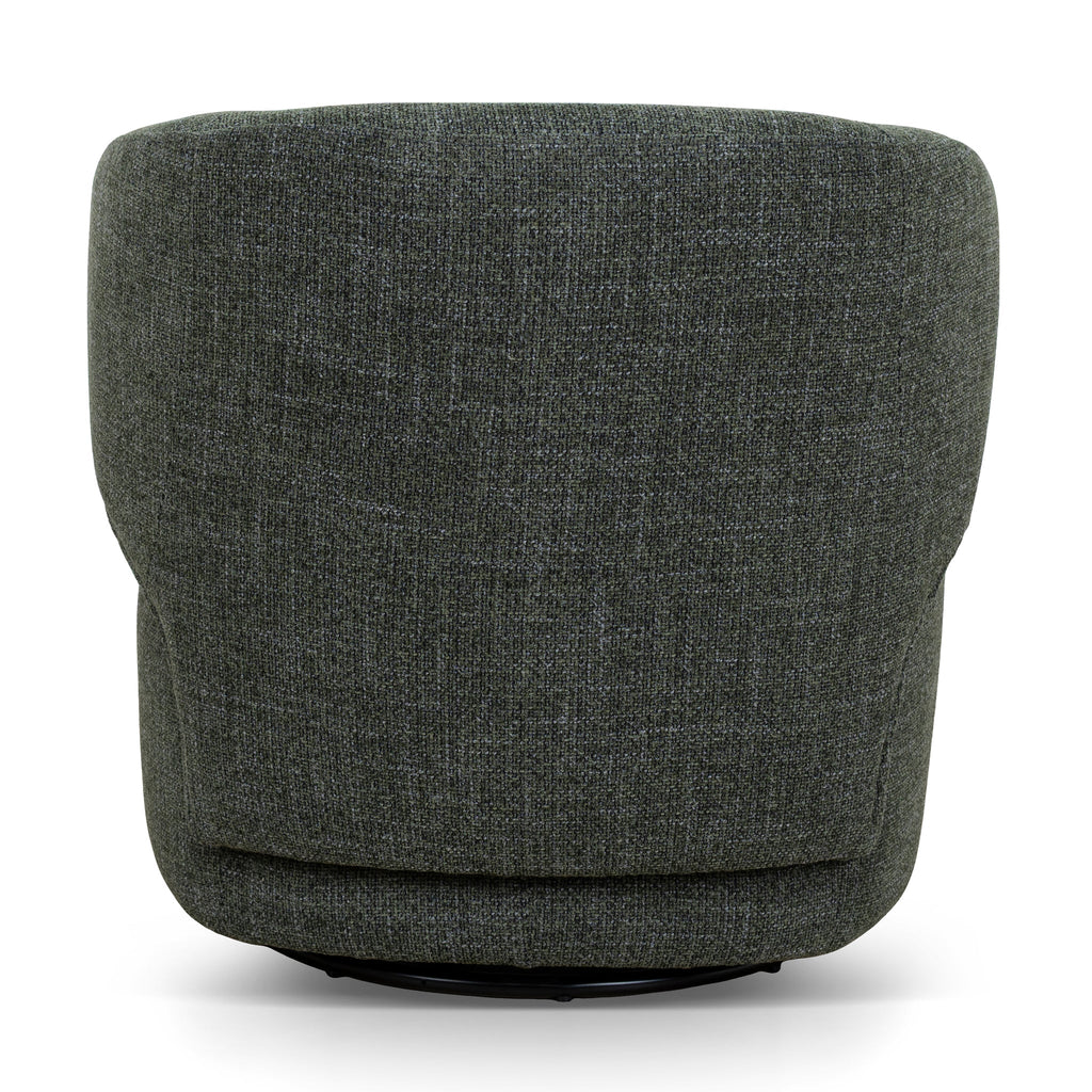 Swivel Armchair - Moss Green