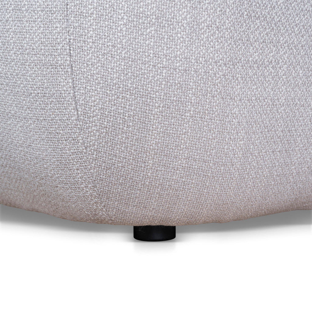 Extended Corner Fabric Sofa - Taupe Beige