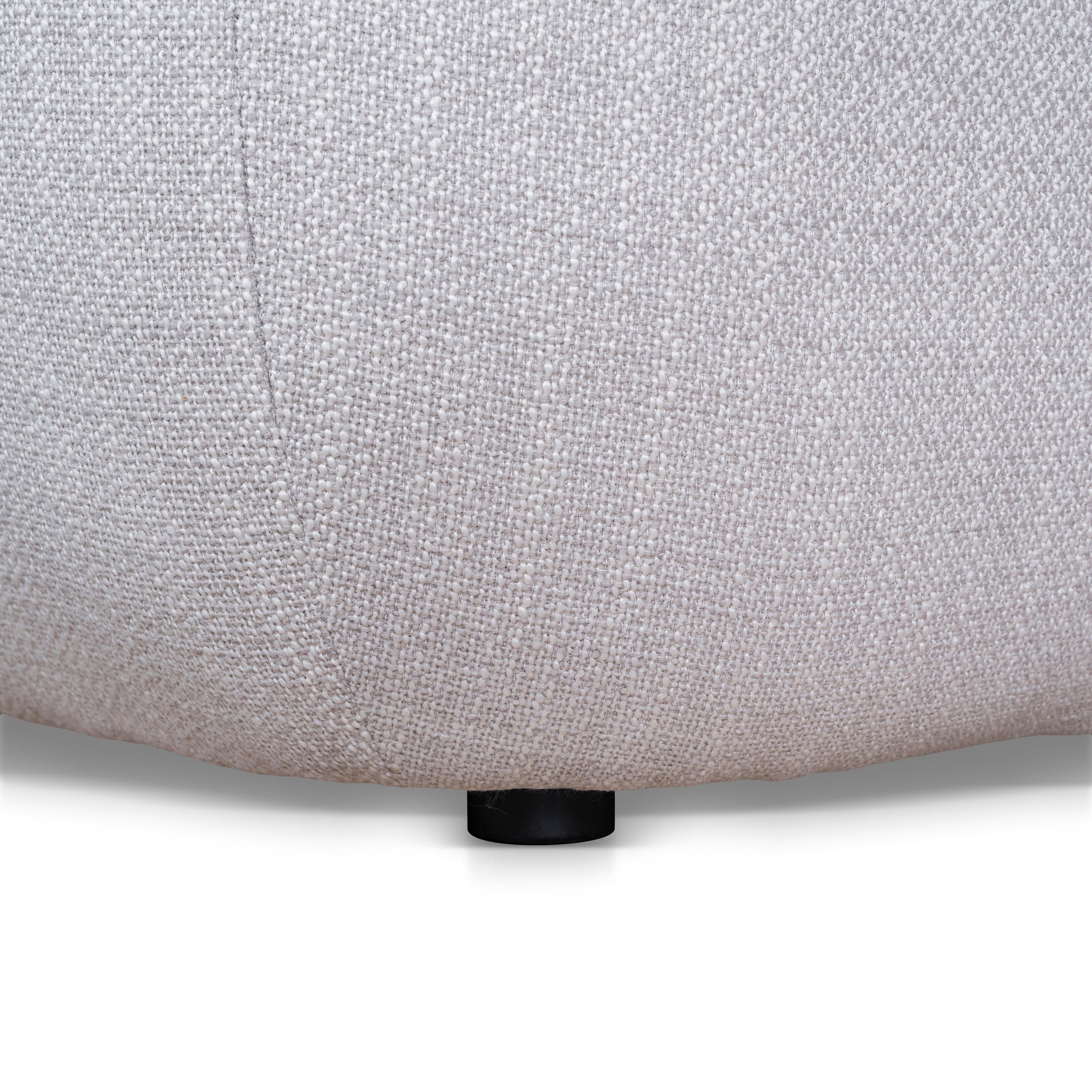 Extended Corner Fabric Sofa - Taupe Beige