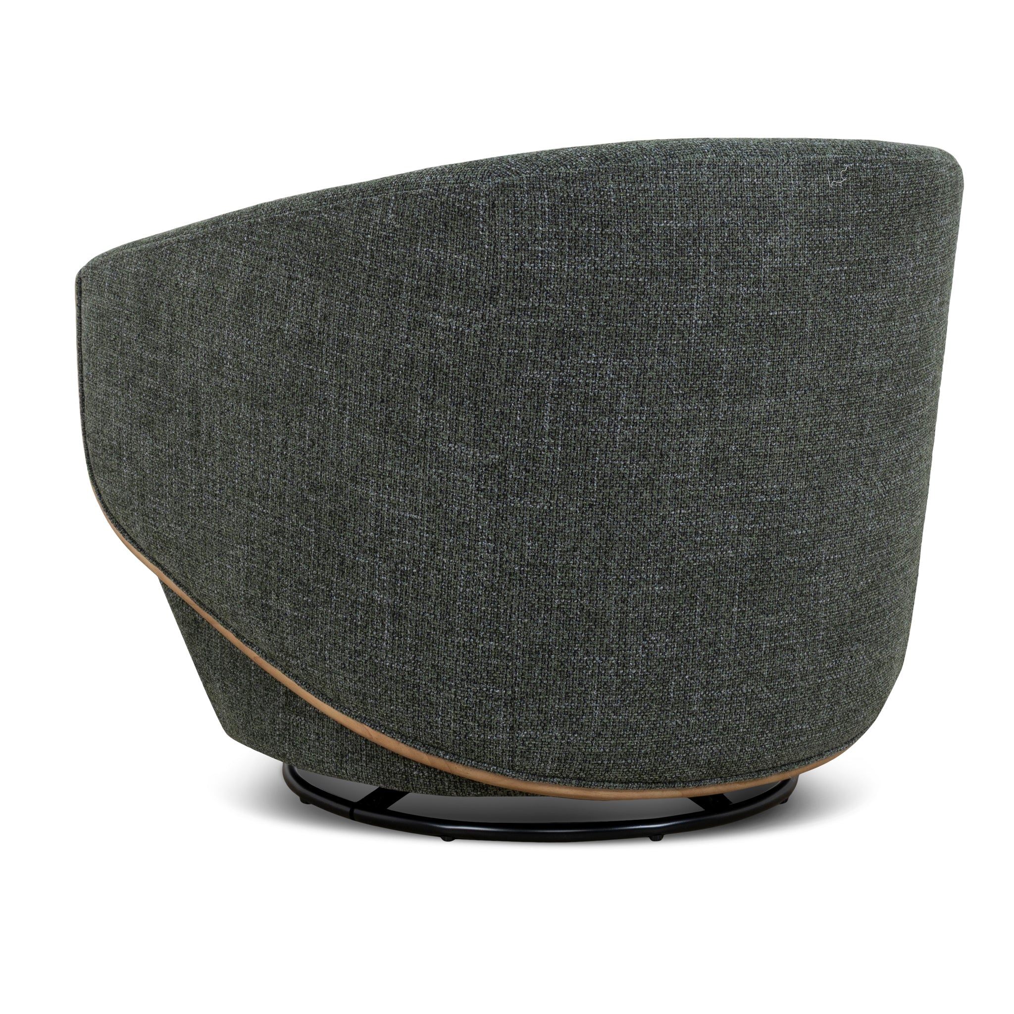 Swivel Armchair - Moss Green