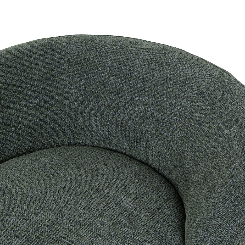 Swivel Ravello Lounge Chair - Moss Green