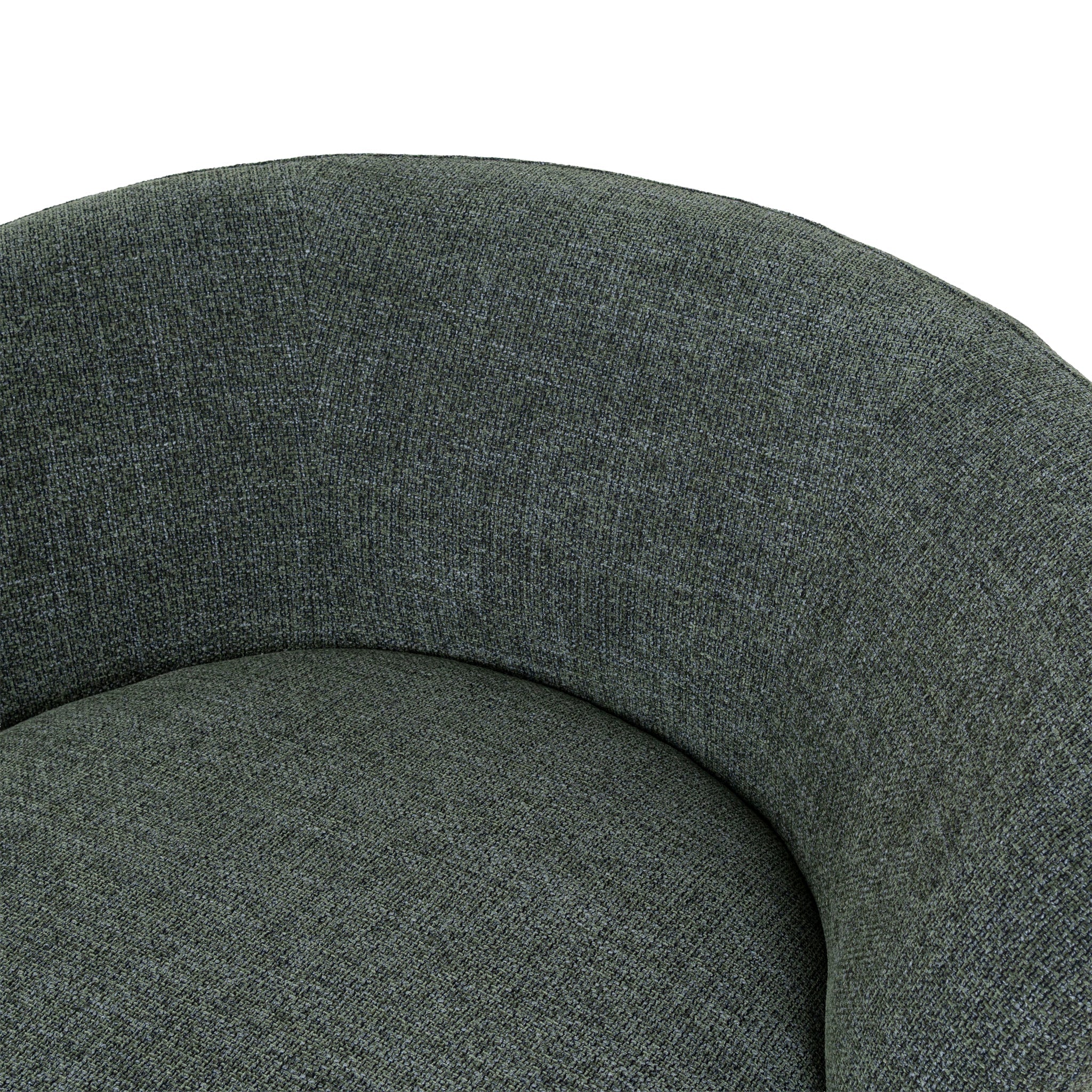 Swivel Ravello Lounge Chair - Moss Green