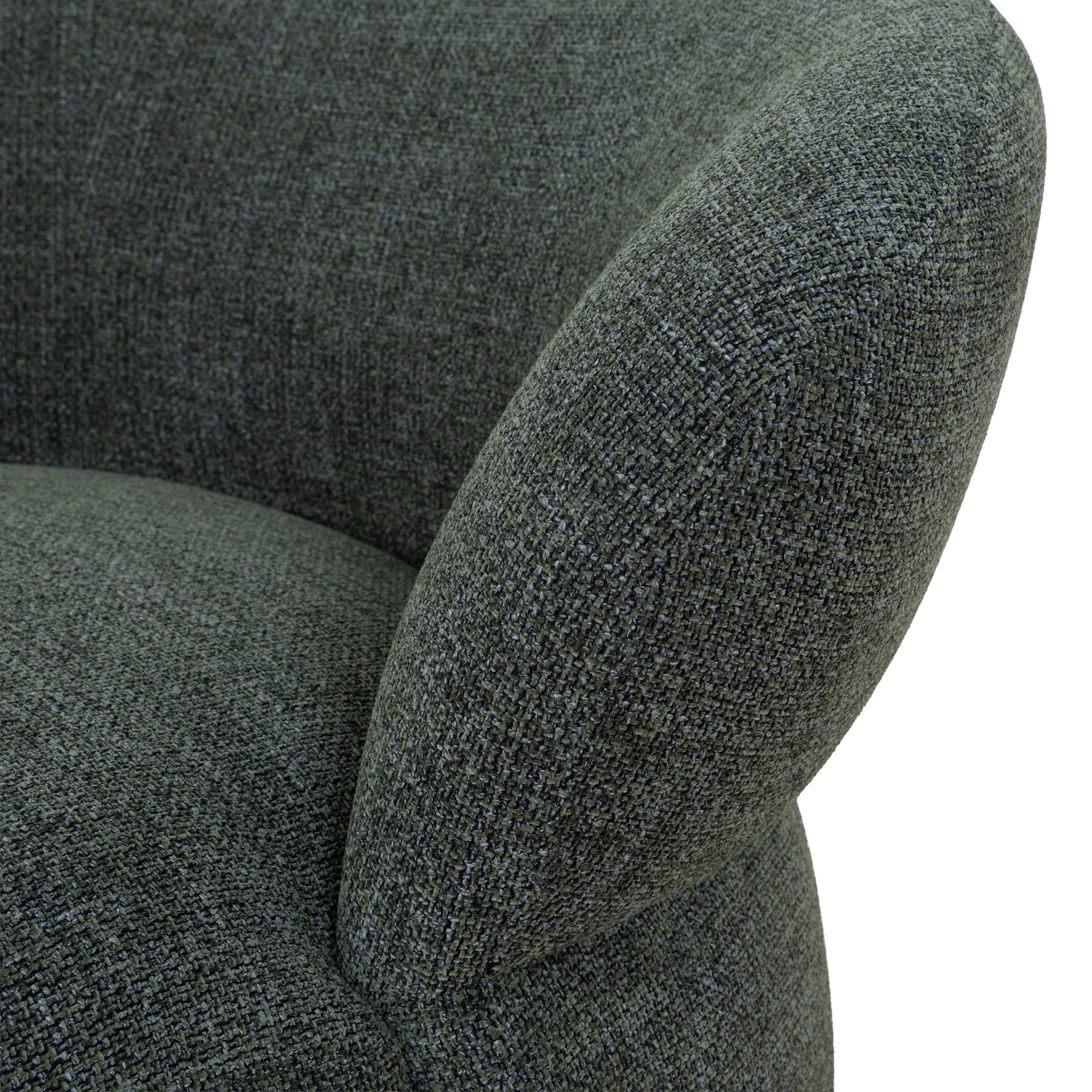 Swivel Ravello Lounge Chair - Moss Green