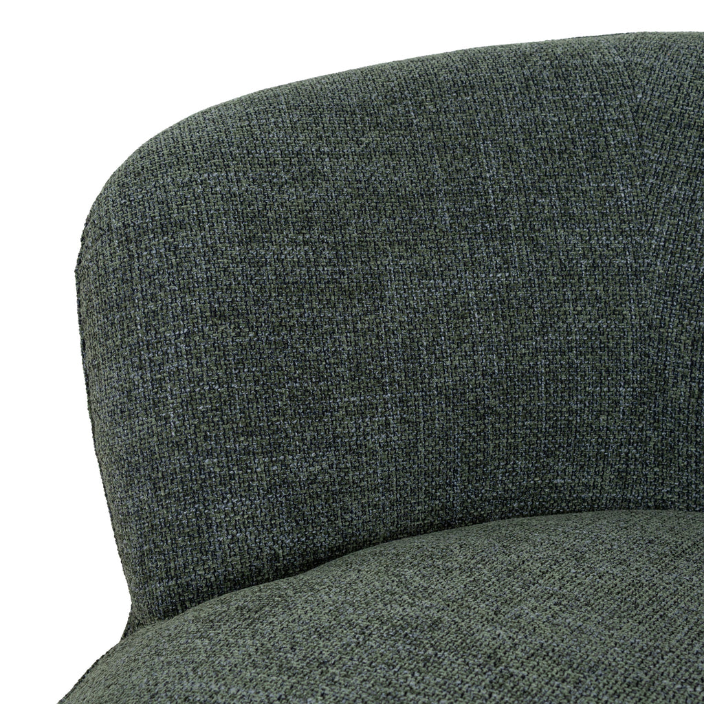 Swivel Ravello Lounge Chair - Moss Green