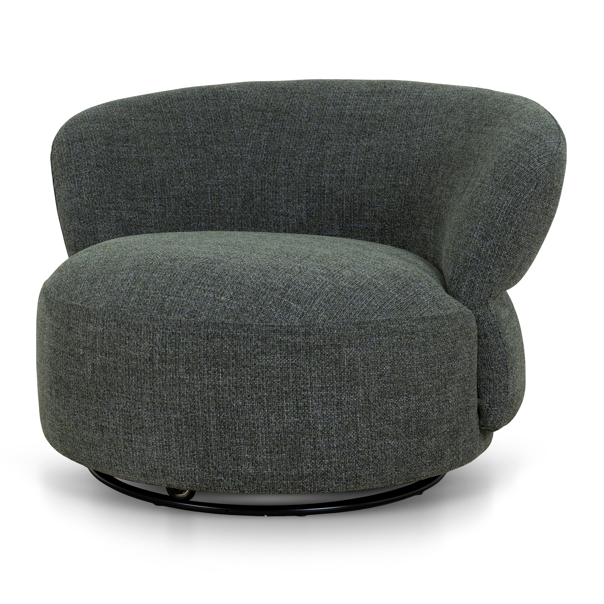Swivel Ravello Lounge Chair - Moss Green