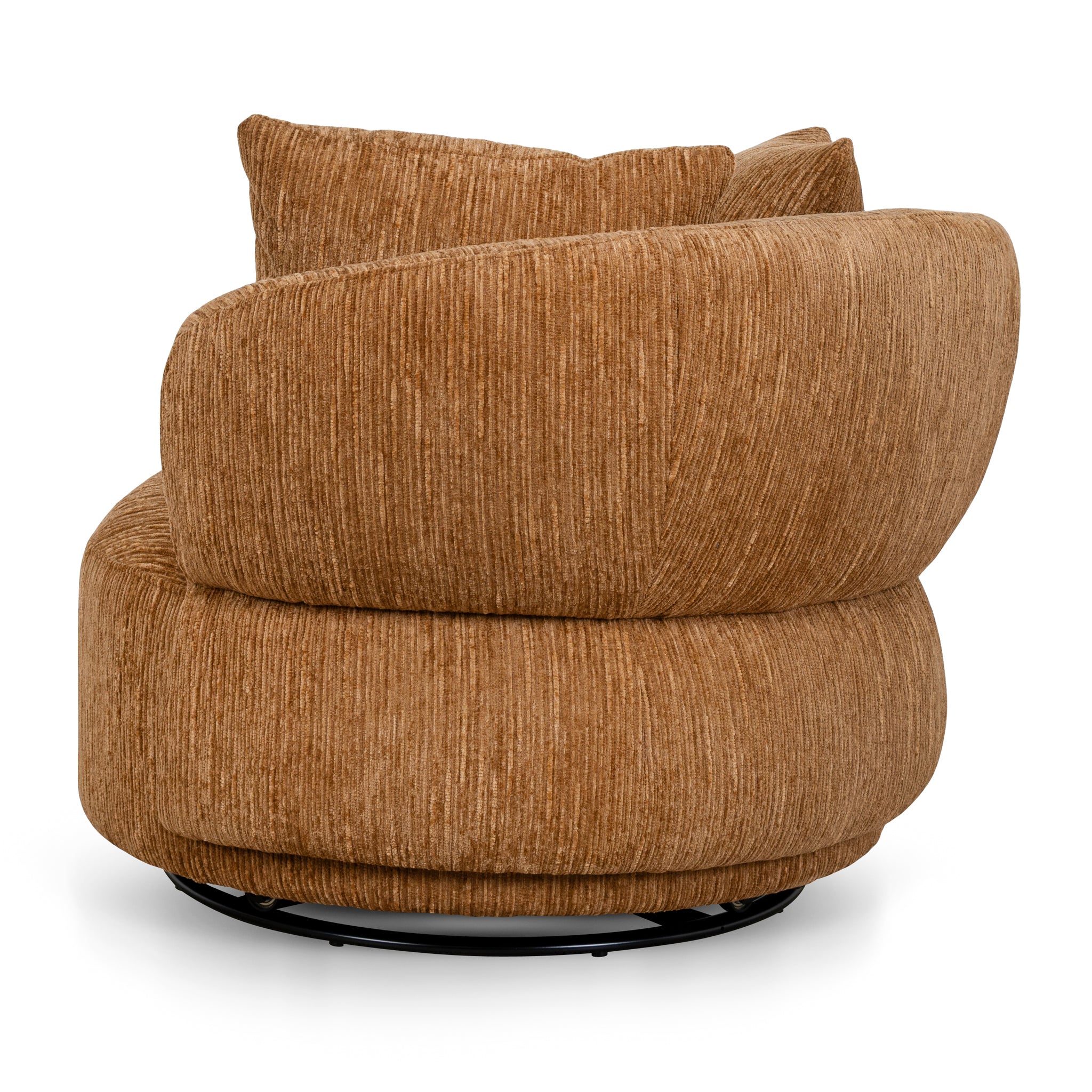 Swivel Ravello Lounge Chair - Honey Gold