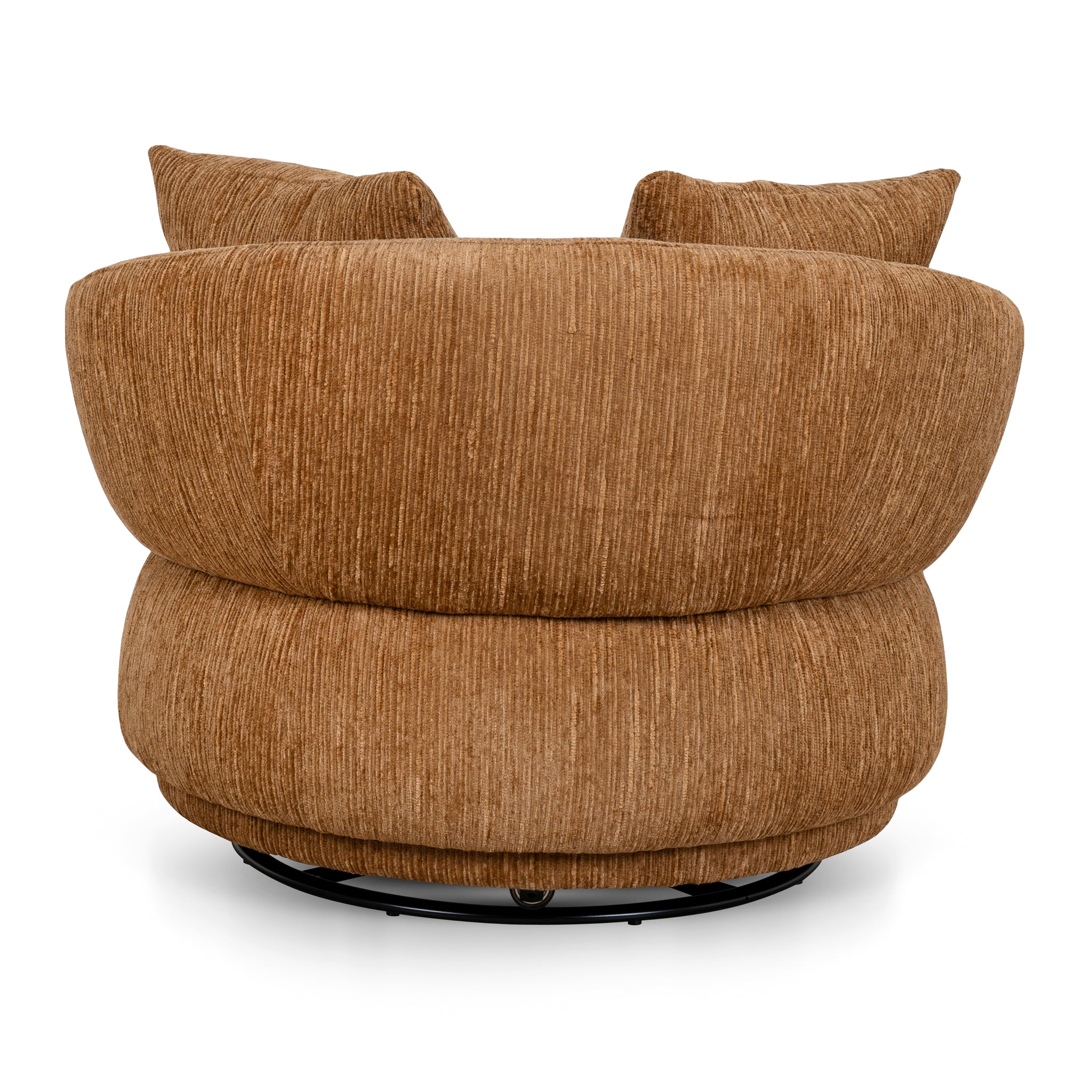 Swivel Ravello Lounge Chair - Honey Gold