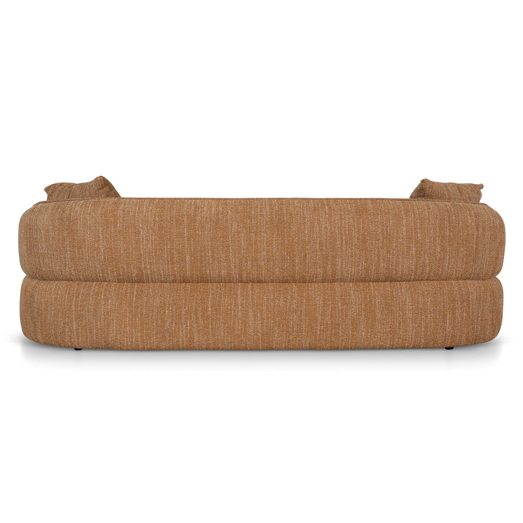 3 Seater Sofa - Ginger Brown