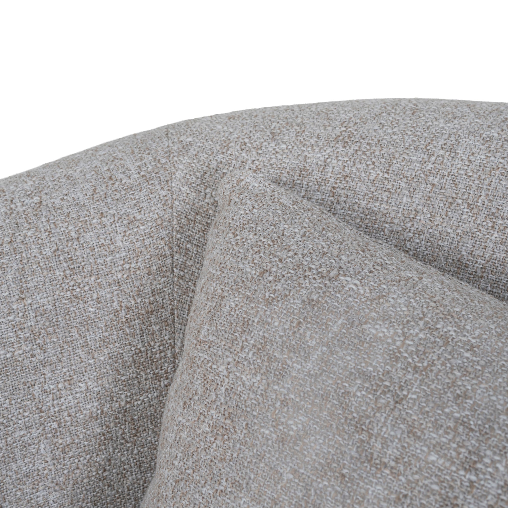 Swivel Armchair - Warm Taupe