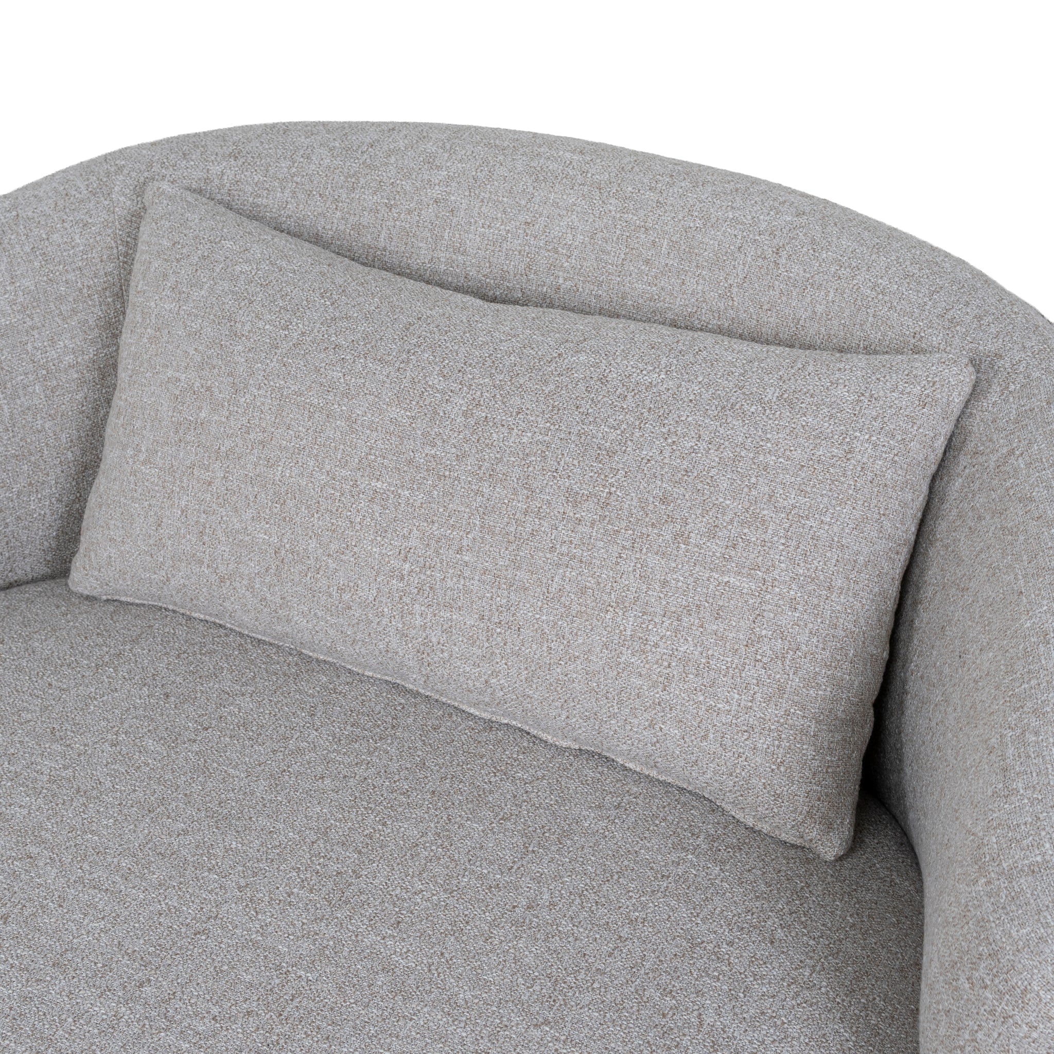 Swivel Armchair - Warm Taupe