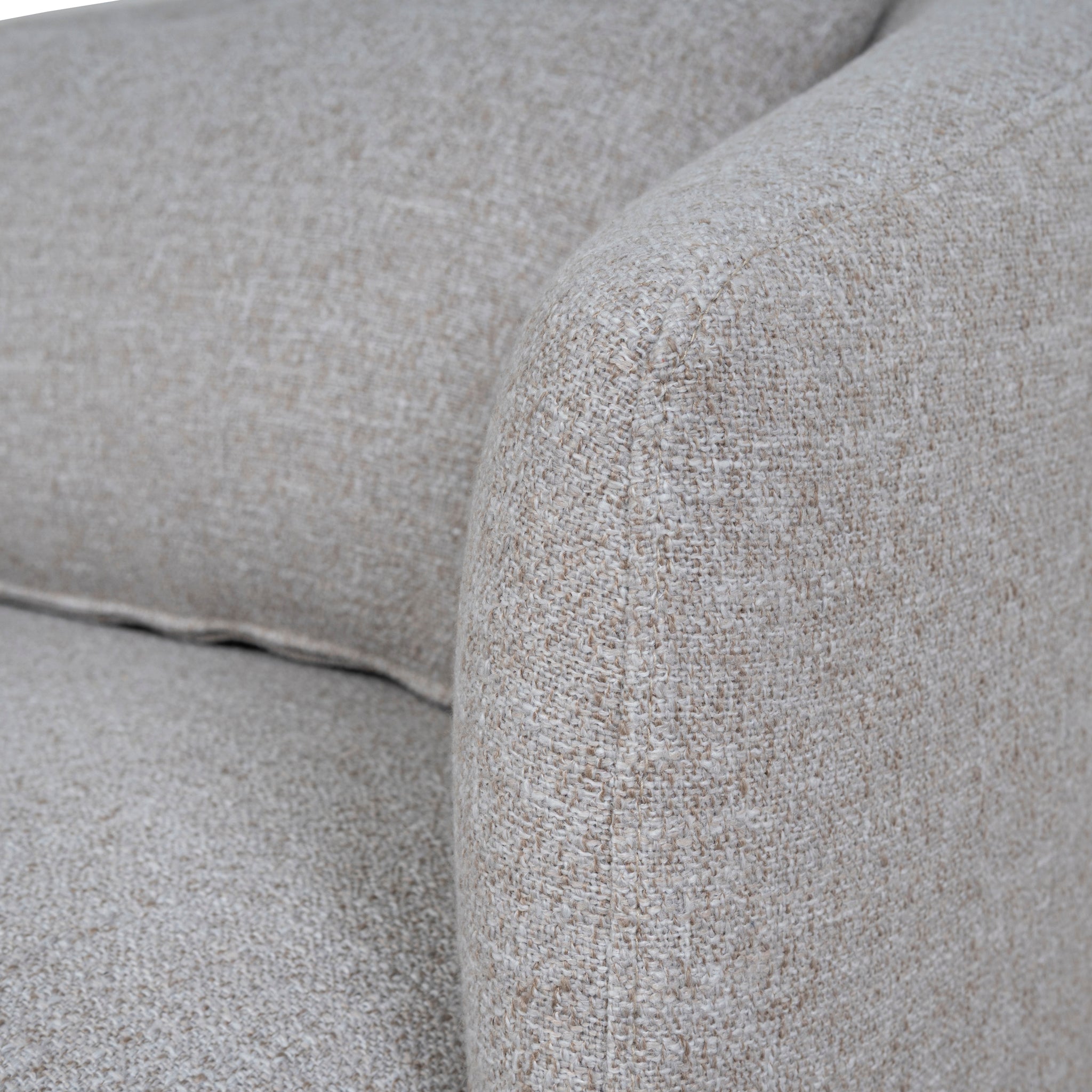 Swivel Armchair - Warm Taupe