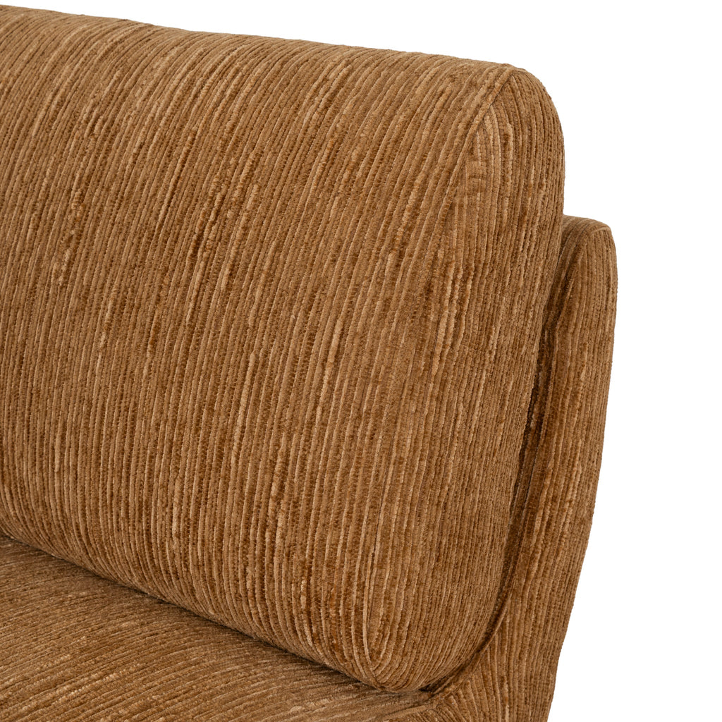 Swivel Ravello Lounge Chair - Honey Gold