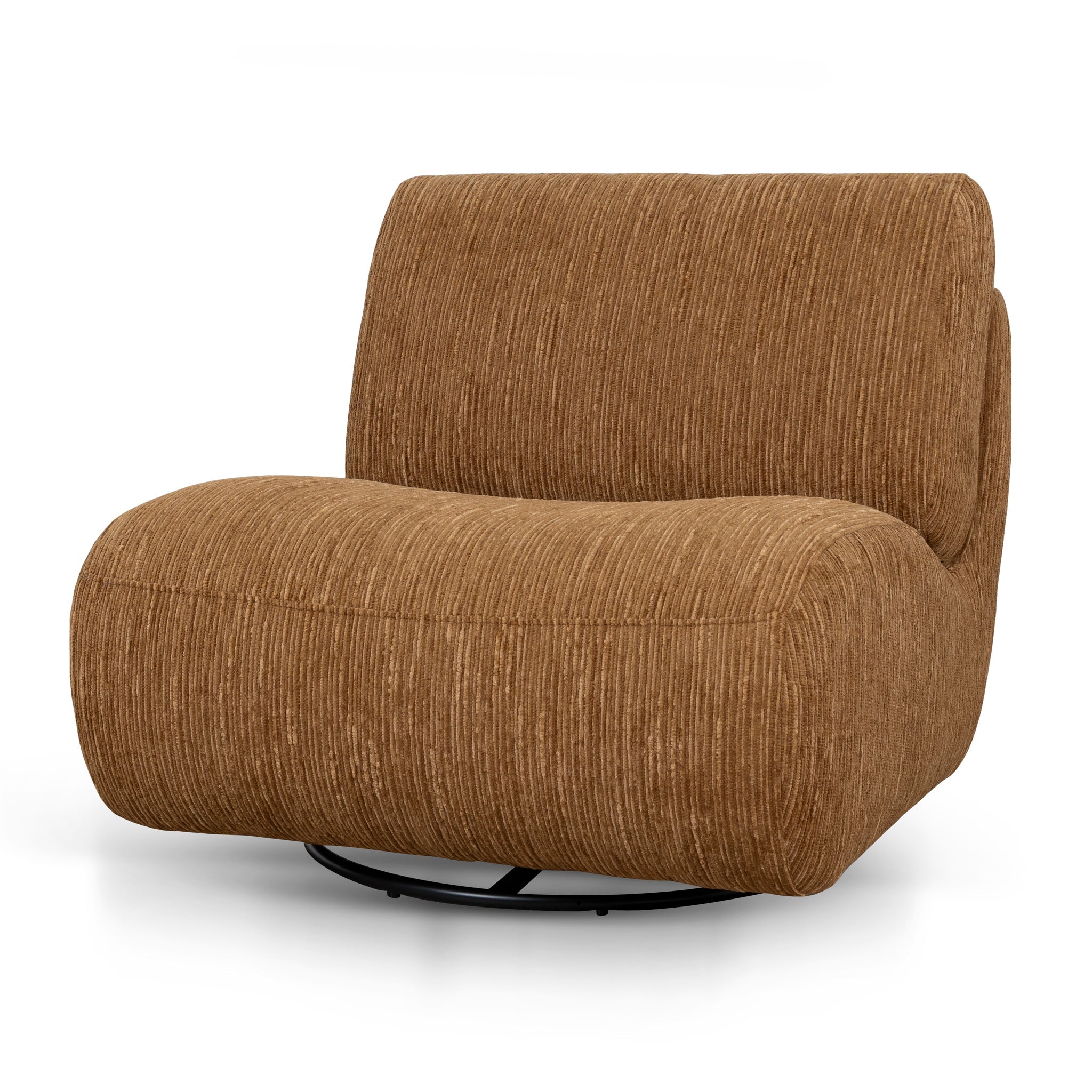 Swivel Ravello Lounge Chair - Honey Gold