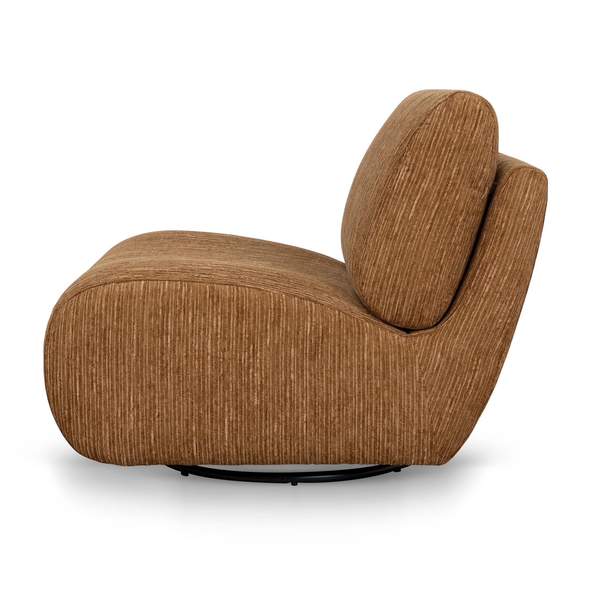 Swivel Ravello Lounge Chair - Honey Gold