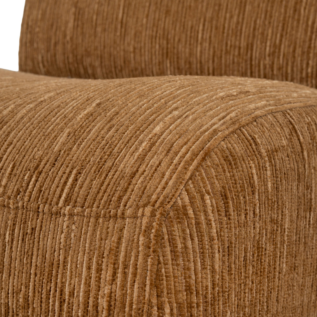 Swivel Ravello Lounge Chair - Honey Gold