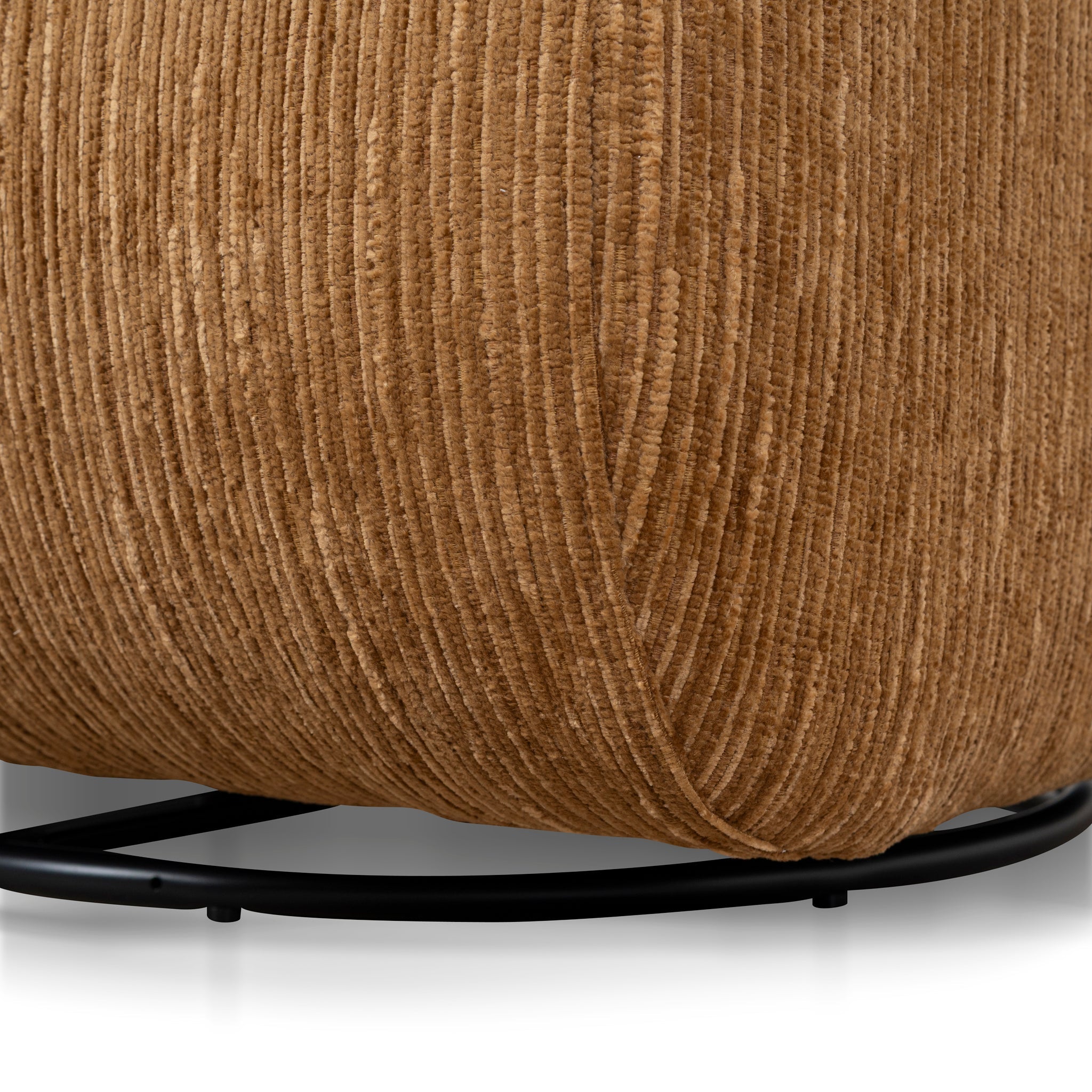 Swivel Ravello Lounge Chair - Honey Gold