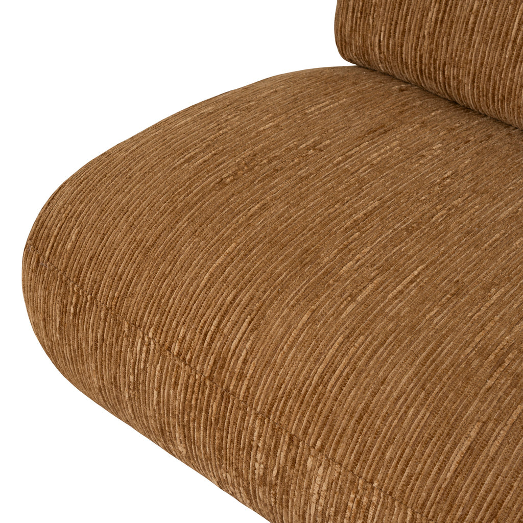 Swivel Ravello Lounge Chair - Honey Gold