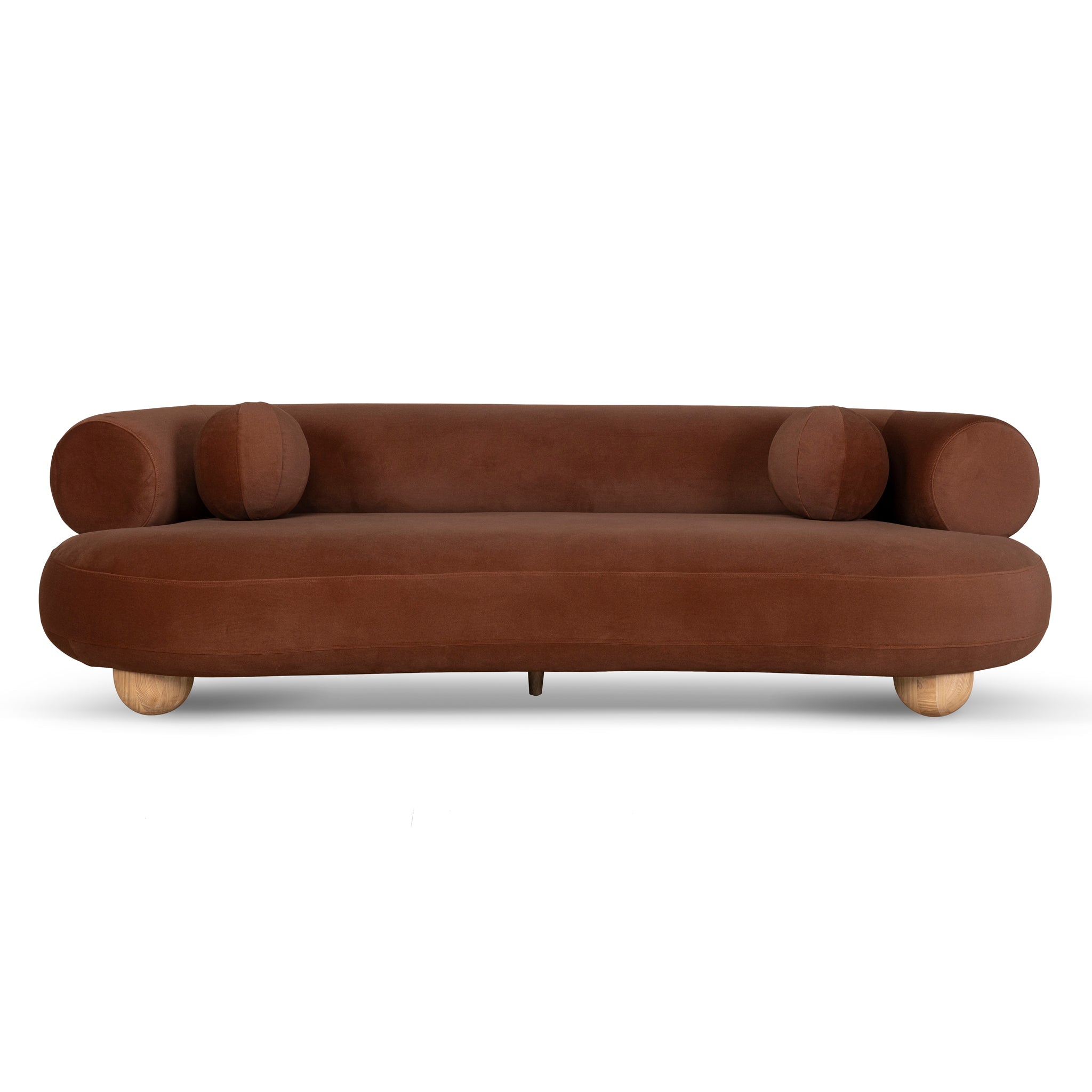 3 Seater Sofa - Burnt Brown